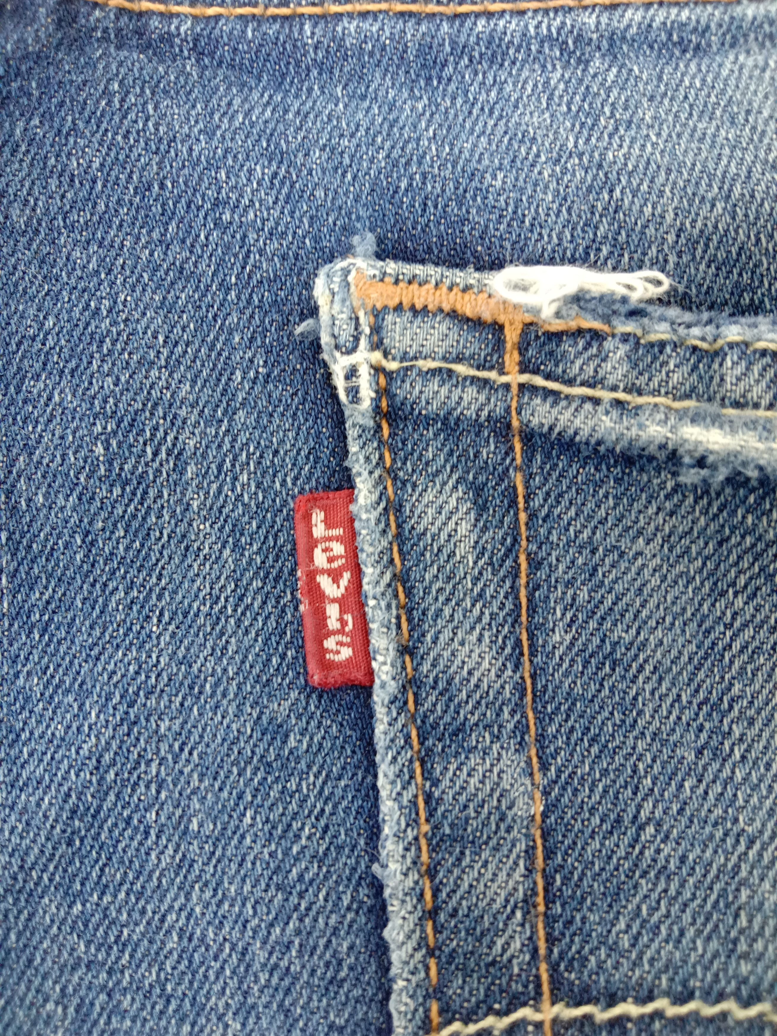 Levi's Vintage Levi's 511 Jeans Slim Cut Paint Splatter Denim Size US 34 / EU 50 - 16 Thumbnail