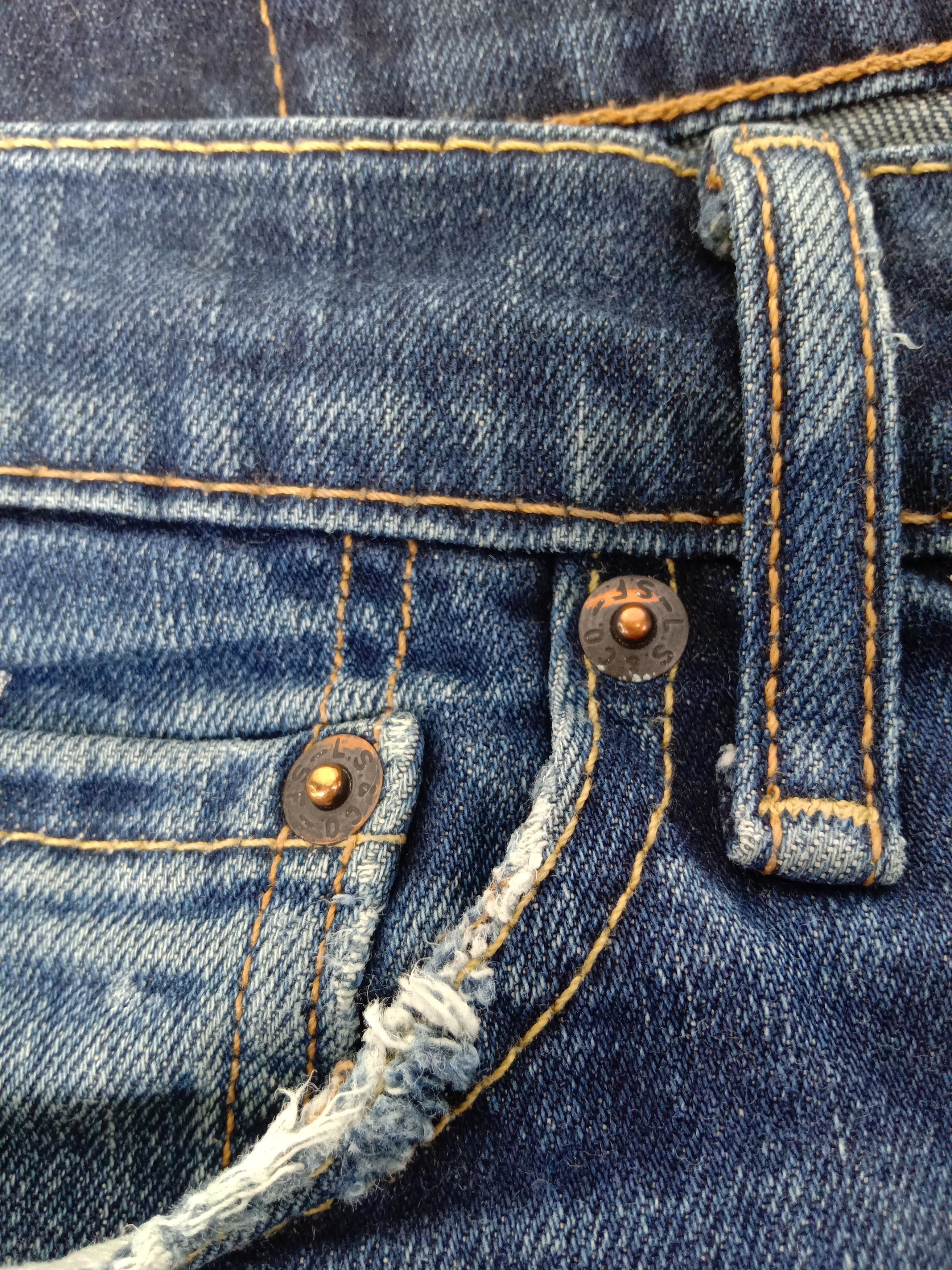 Levi's Vintage Levi's 511 Jeans Slim Cut Paint Splatter Denim Size US 34 / EU 50 - 15 Thumbnail