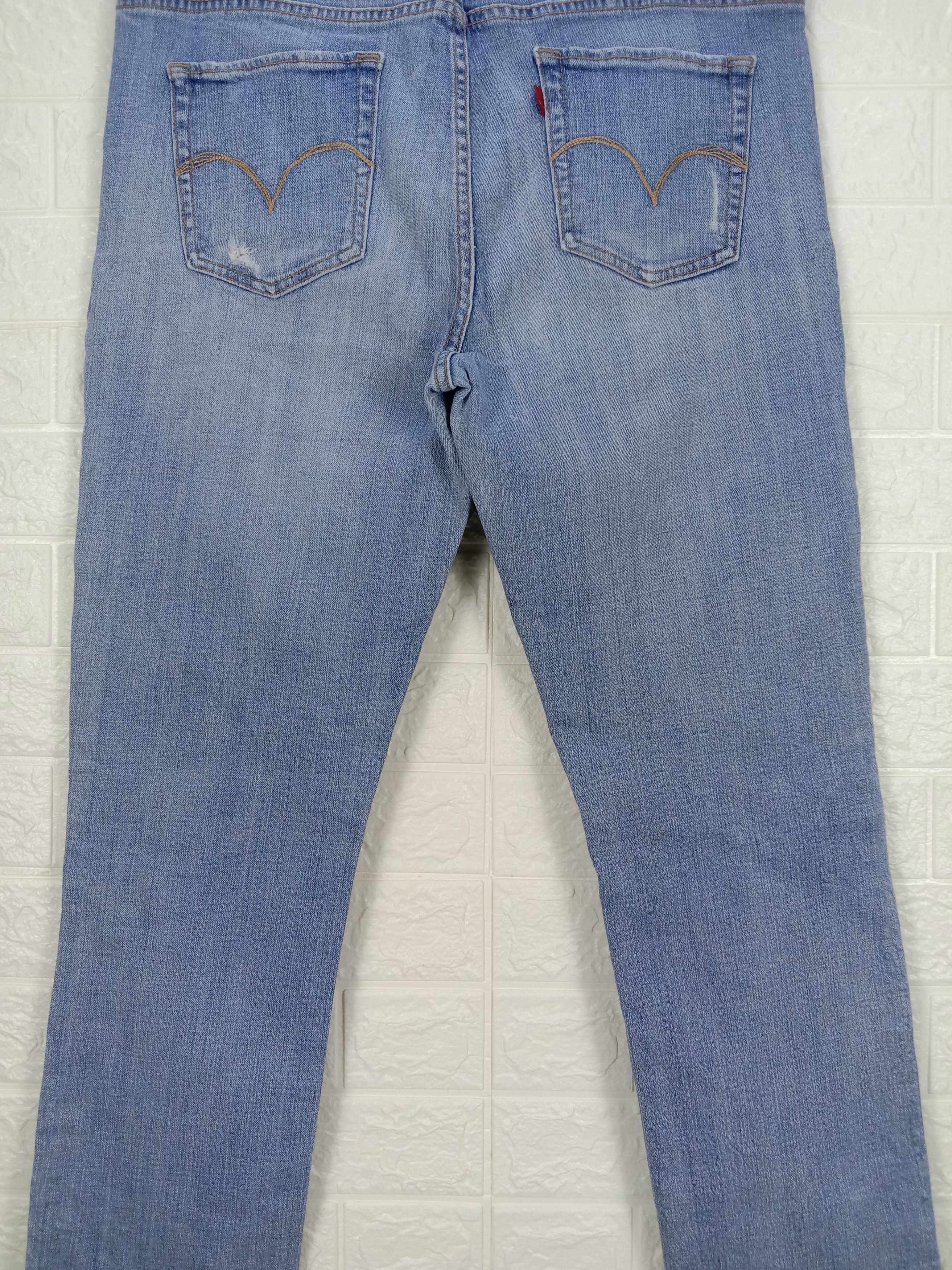 Levi's Vintage Levi's 526 Jeans Slender Straight Light Wash Denim Size 34" / US 12 / IT 48 - 7 Thumbnail