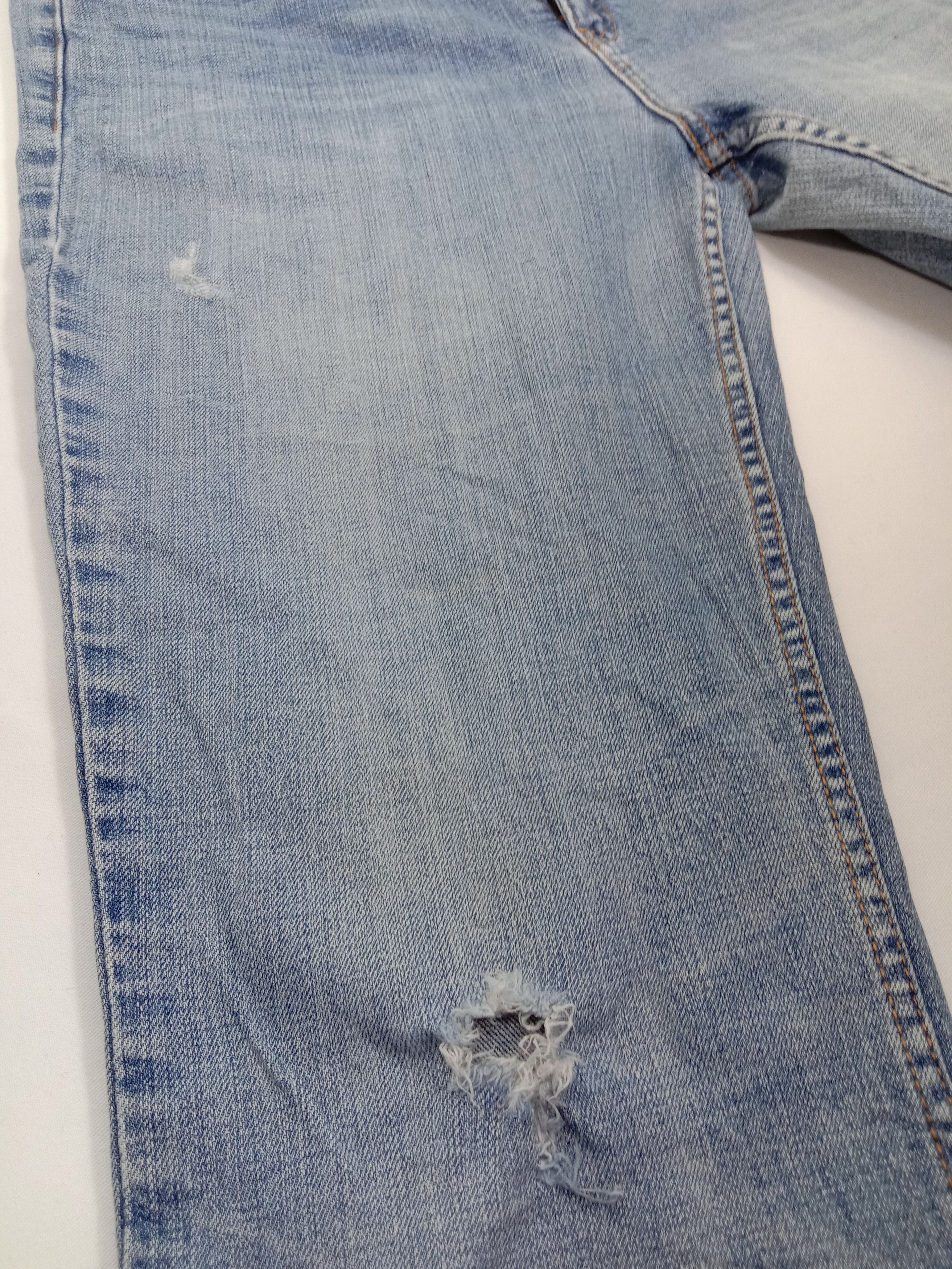Levi's Vintage Levi's 526 Jeans Slender Straight Light Wash Denim Size 34" / US 12 / IT 48 - 9 Thumbnail