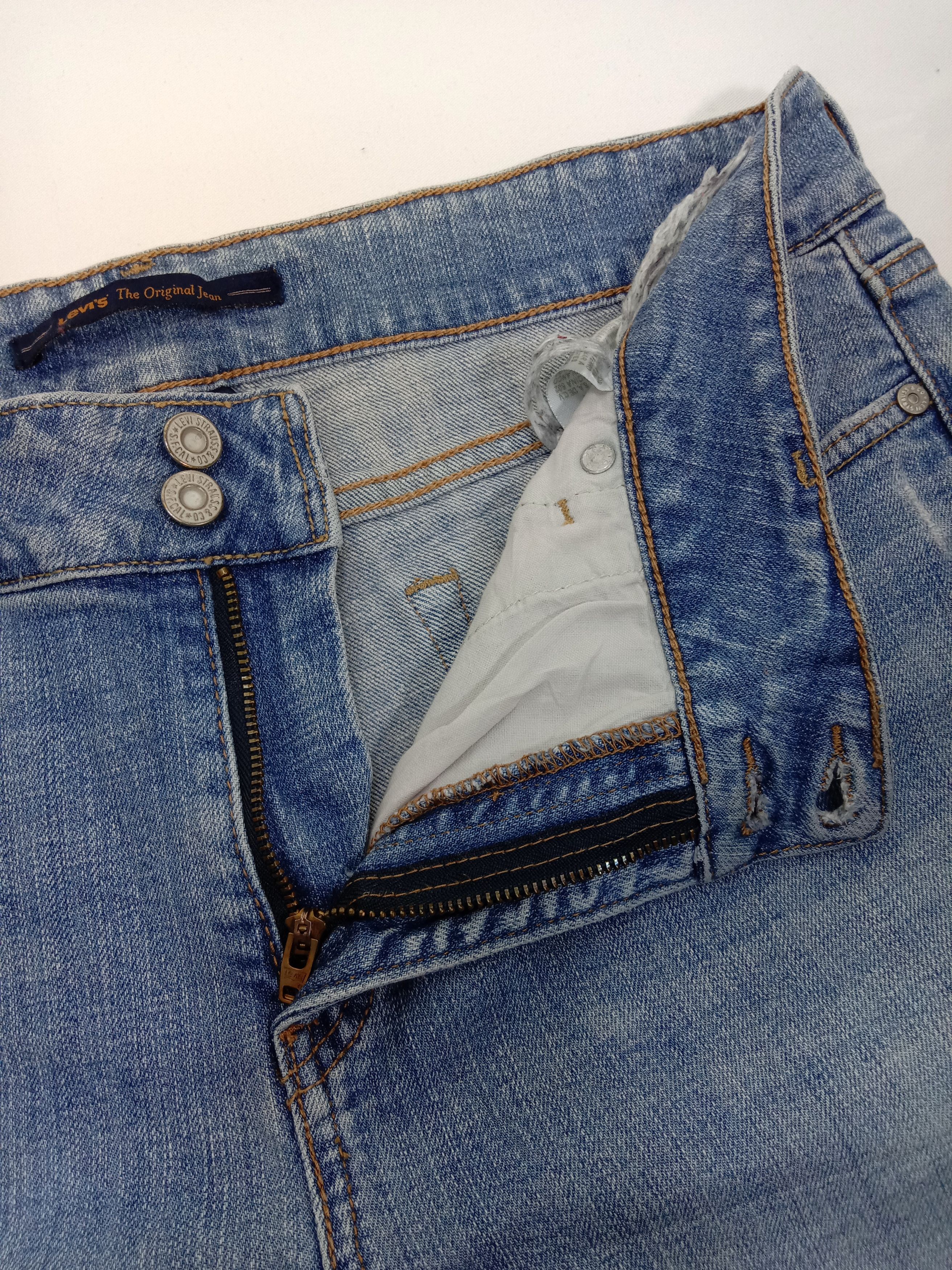 Levi's Vintage Levi's 526 Jeans Slender Straight Light Wash Denim Size 34" / US 12 / IT 48 - 10 Thumbnail