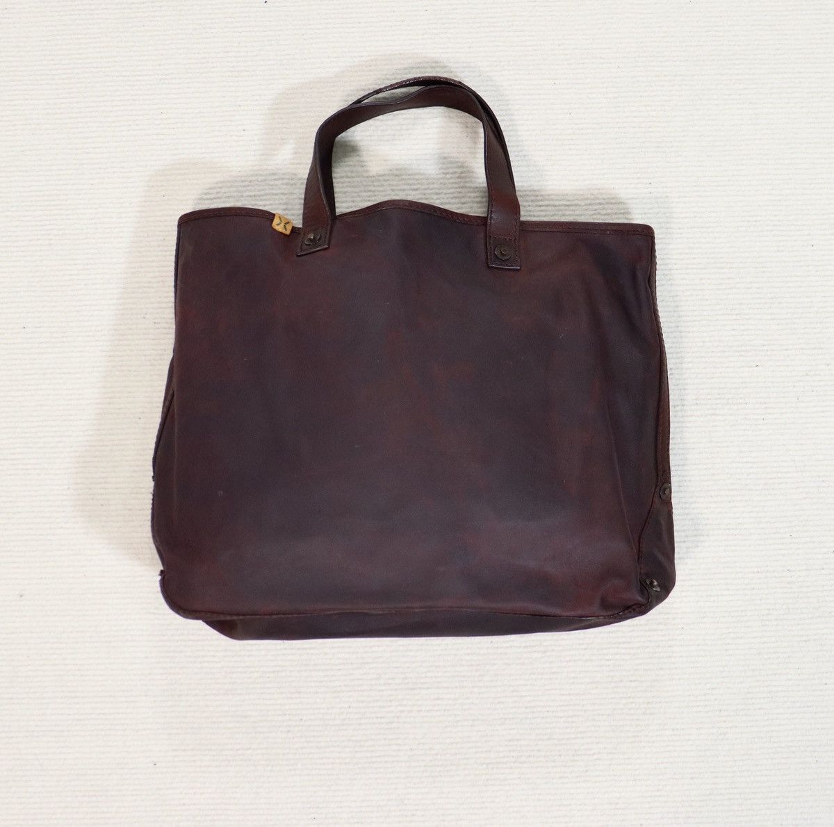 Visvim Visvim Rivet Tote （Kngr）M Dk.Brown Size ONE SIZE - 1 Thumbnail