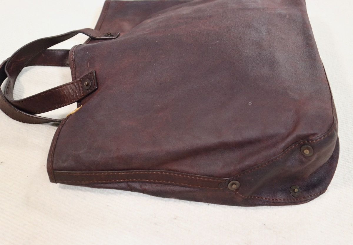 Visvim Visvim Rivet Tote （Kngr）M Dk.Brown Size ONE SIZE - 5 Thumbnail
