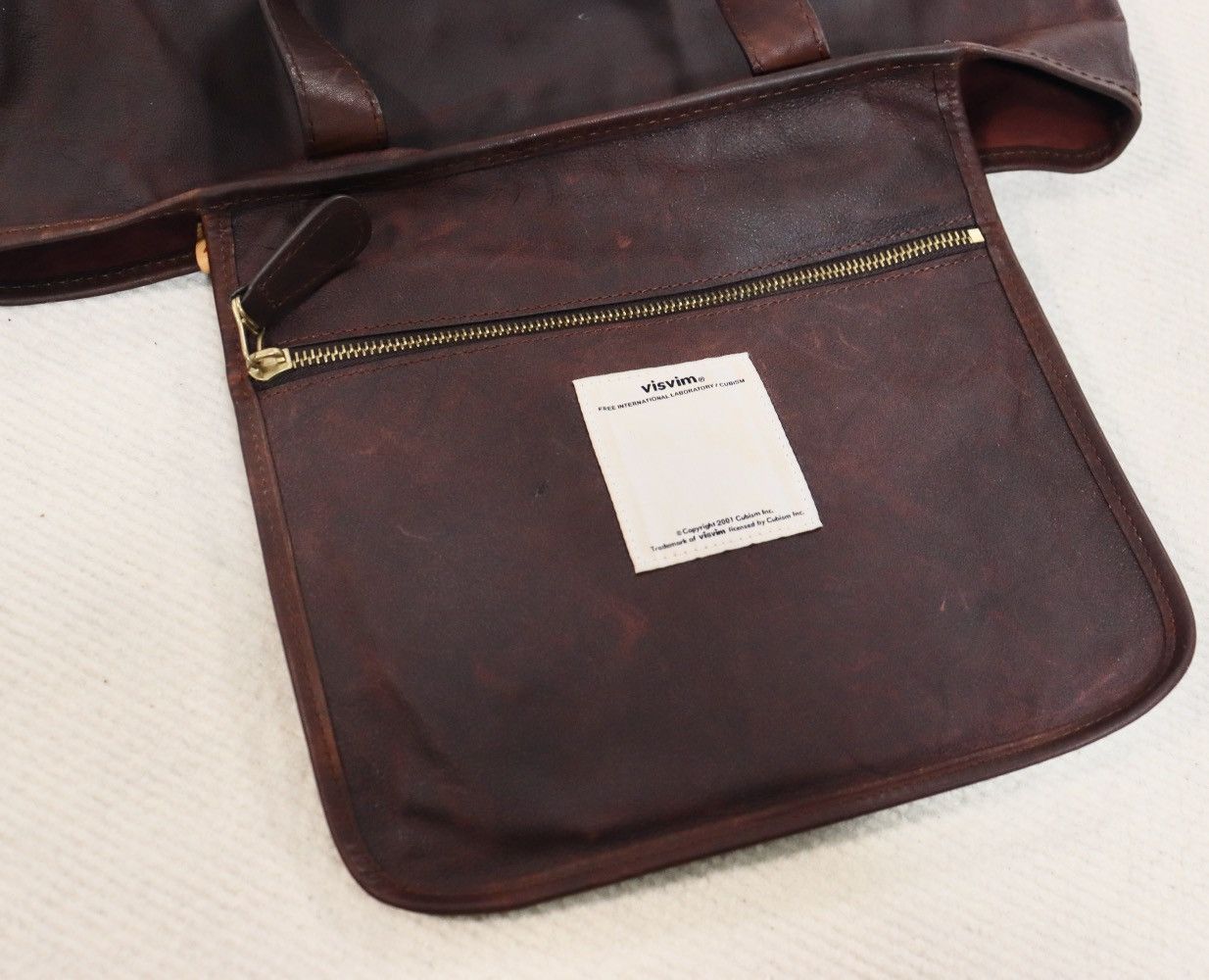Visvim Visvim Rivet Tote （Kngr）M Dk.Brown Size ONE SIZE - 3 Thumbnail