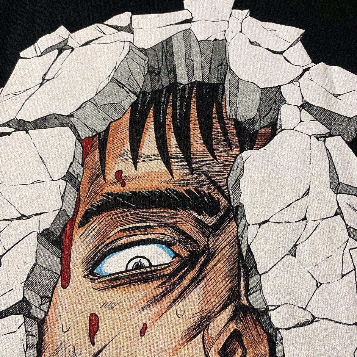 Anime × Japanese Brand × Vintage Berserk Guts Repeater Crossbow Anime Bootleg Shirt Size US XL / EU 56 / 4 - 8 Thumbnail