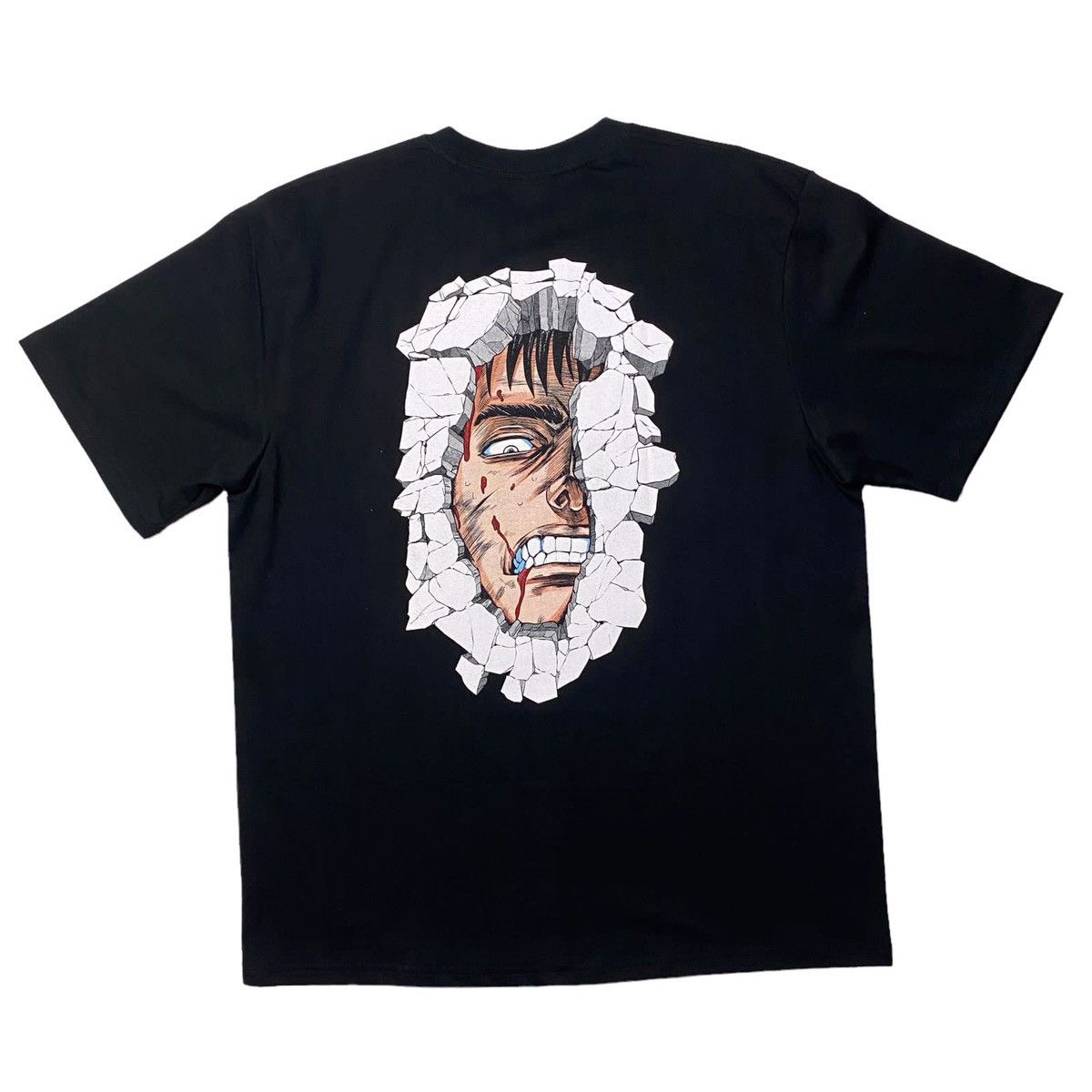 Anime × Japanese Brand × Vintage Berserk Guts Repeater Crossbow Anime Bootleg Shirt Size US XL / EU 56 / 4 - 2 Thumbnail