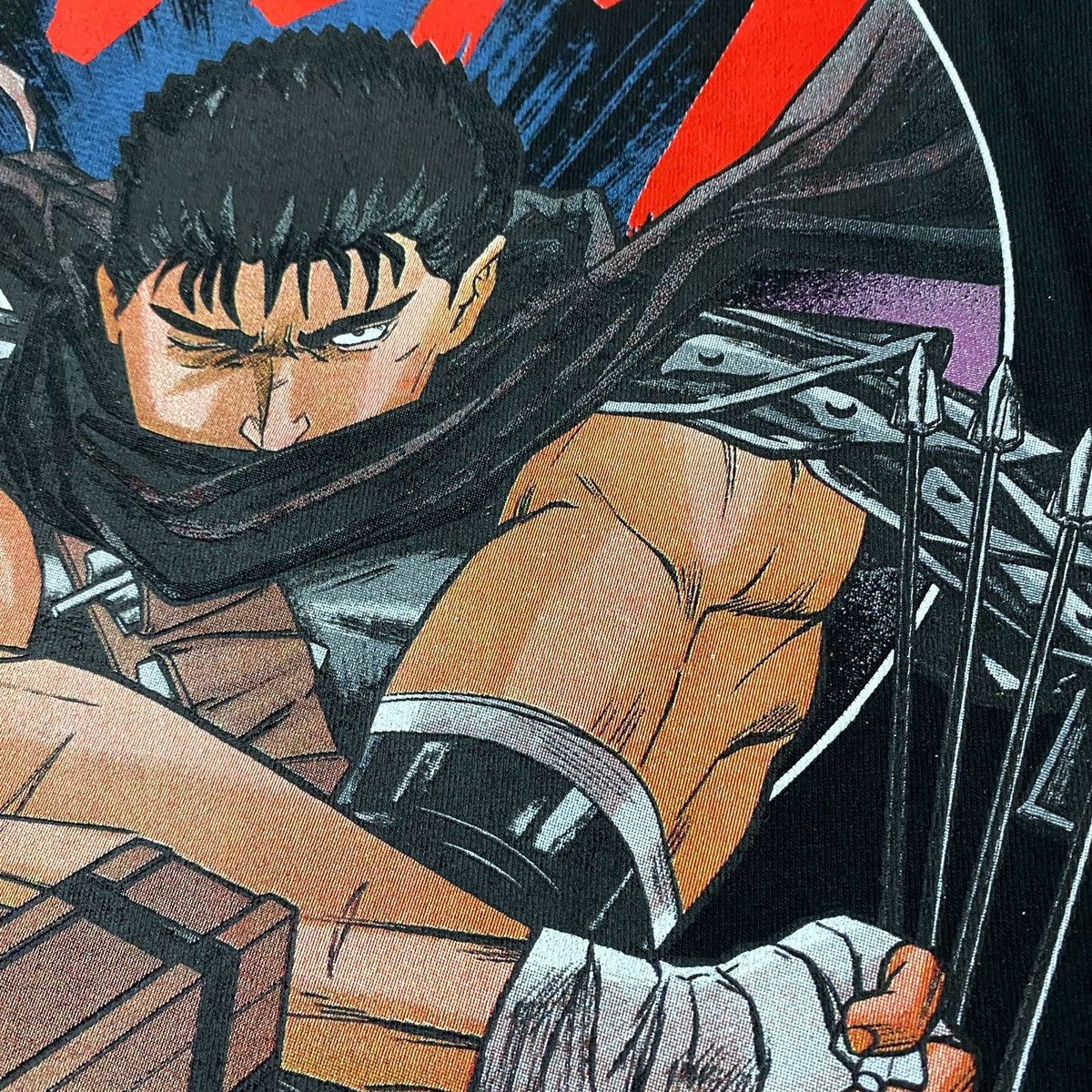 Anime × Japanese Brand × Vintage Berserk Guts Repeater Crossbow Anime Bootleg Shirt Size US XL / EU 56 / 4 - 7 Thumbnail