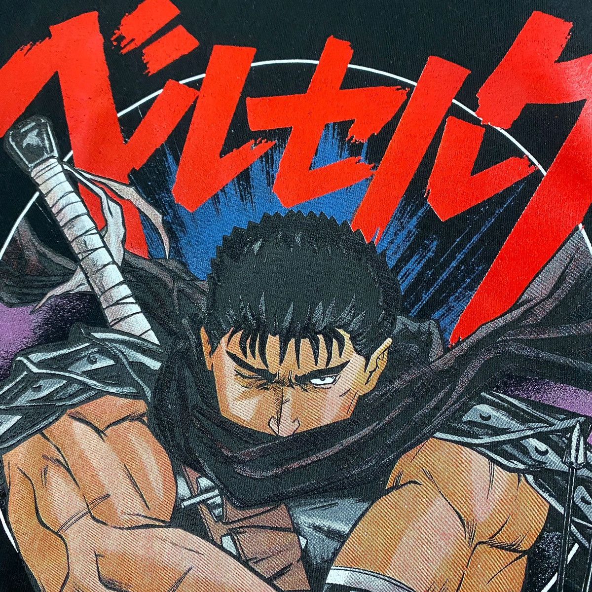 Anime × Japanese Brand × Vintage Berserk Guts Repeater Crossbow Anime Bootleg Shirt Size US XL / EU 56 / 4 - 5 Thumbnail