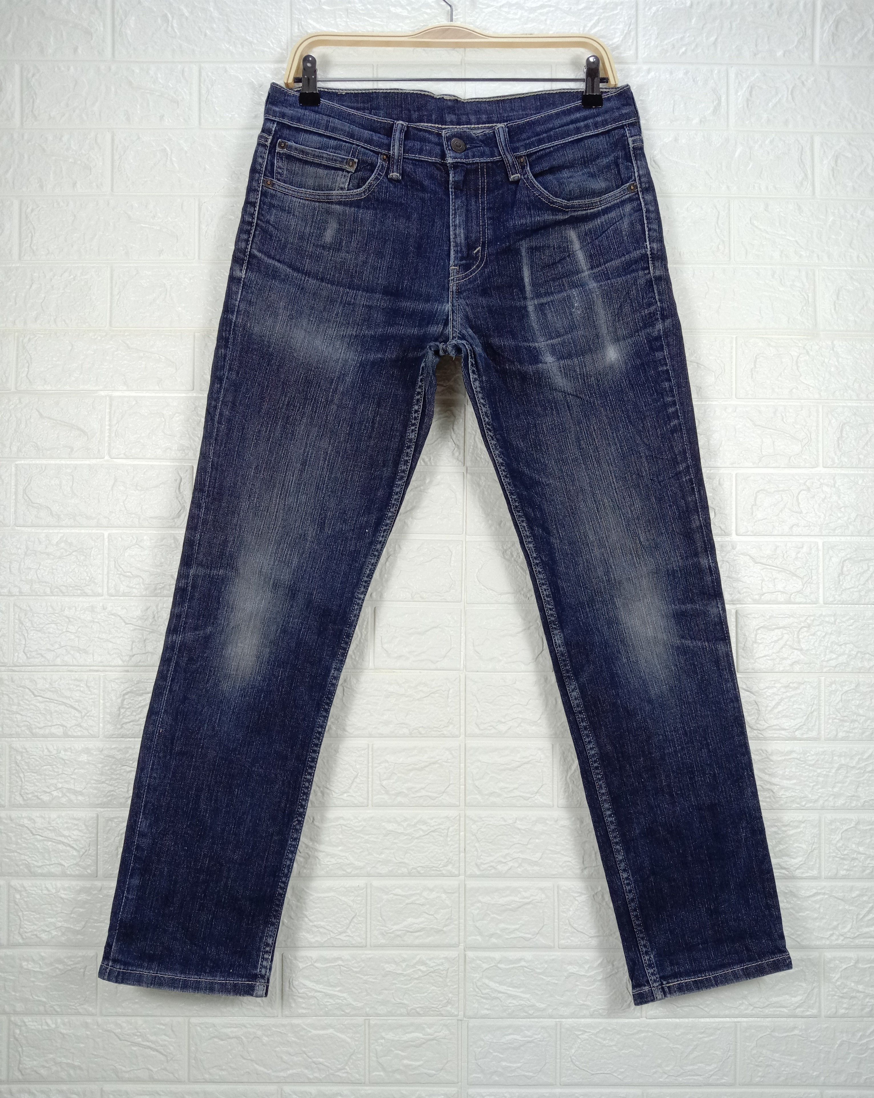 Vintage Levi's 511 Skinny Jeans Earth Tone Distressed Denim