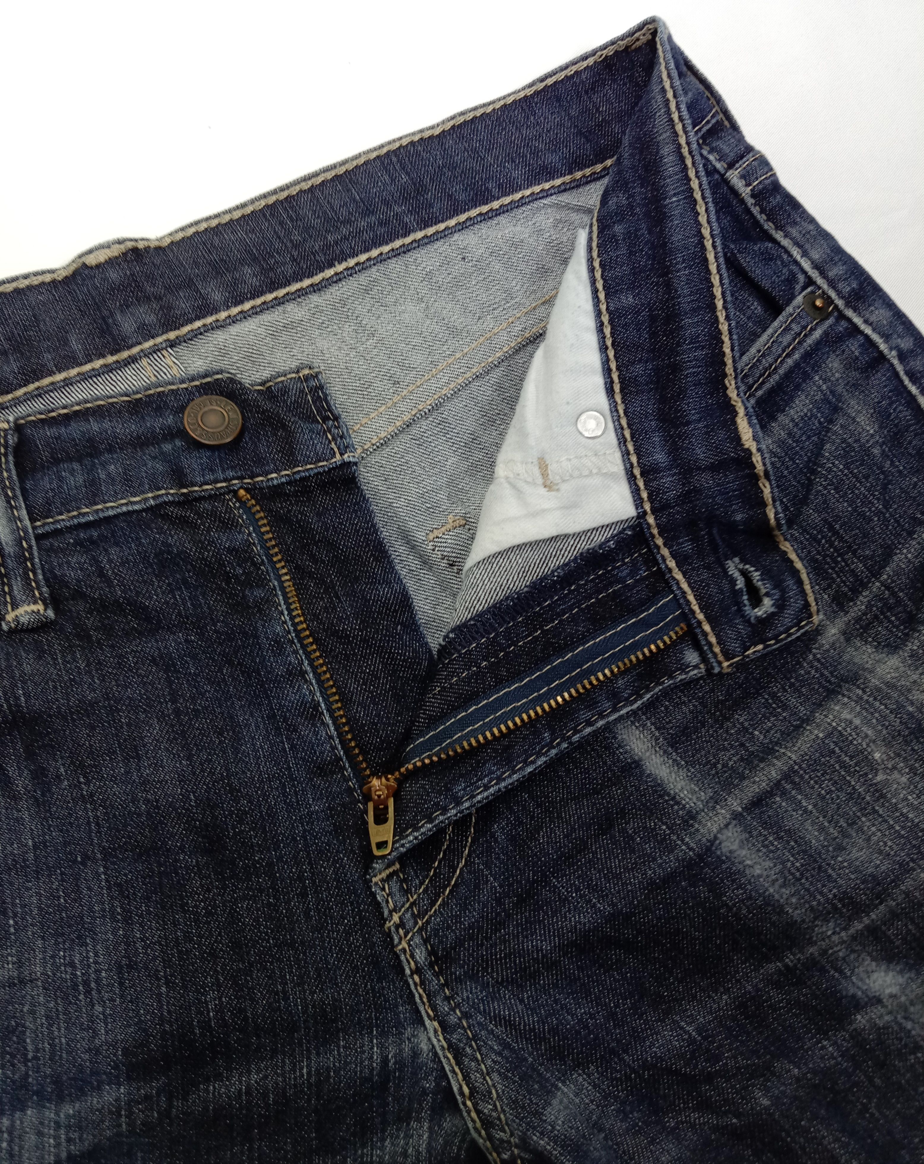 Levi's Vintage Levi's 511 Skinny Jeans Earth Tone Distressed Denim Size US 31 - 9 Thumbnail