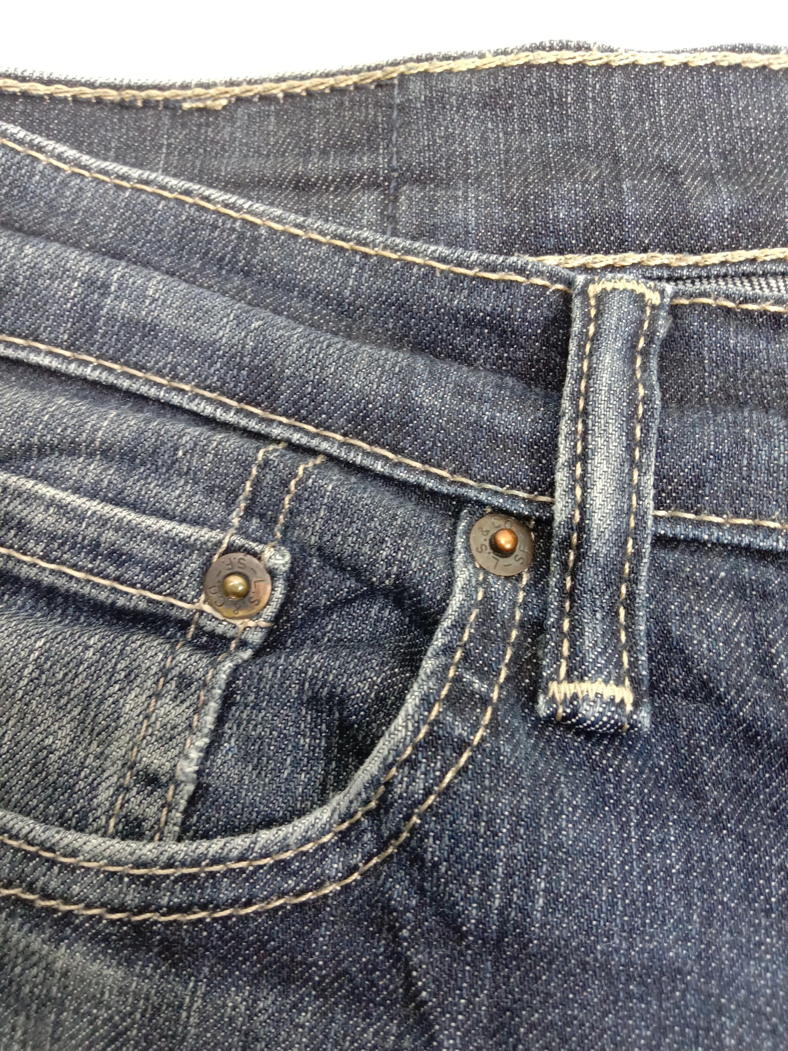 Levi's Vintage Levi's 511 Skinny Jeans Earth Tone Distressed Denim Size US 31 - 12 Thumbnail