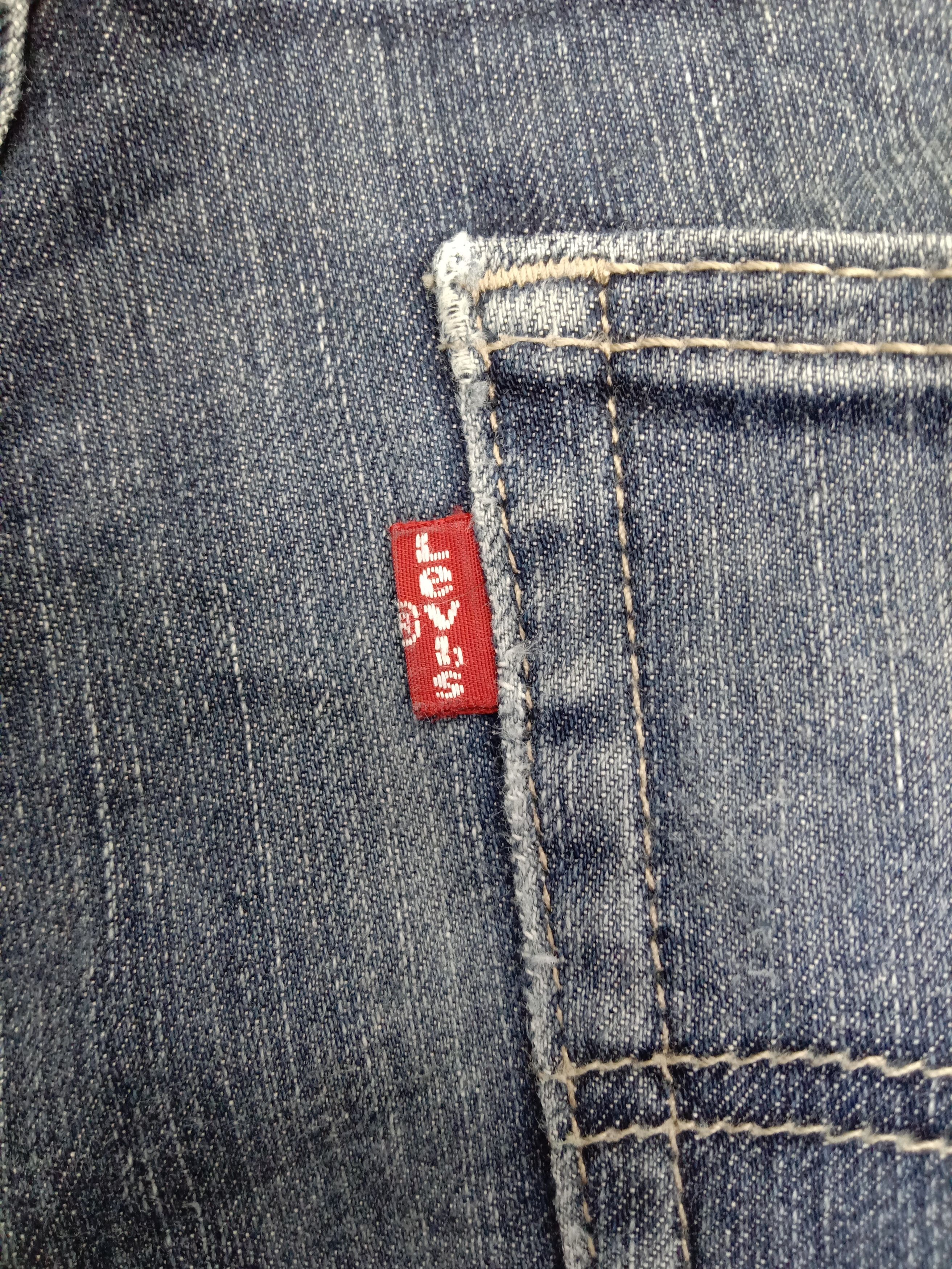 Levi's Vintage Levi's 511 Skinny Jeans Earth Tone Distressed Denim Size US 31 - 15 Thumbnail