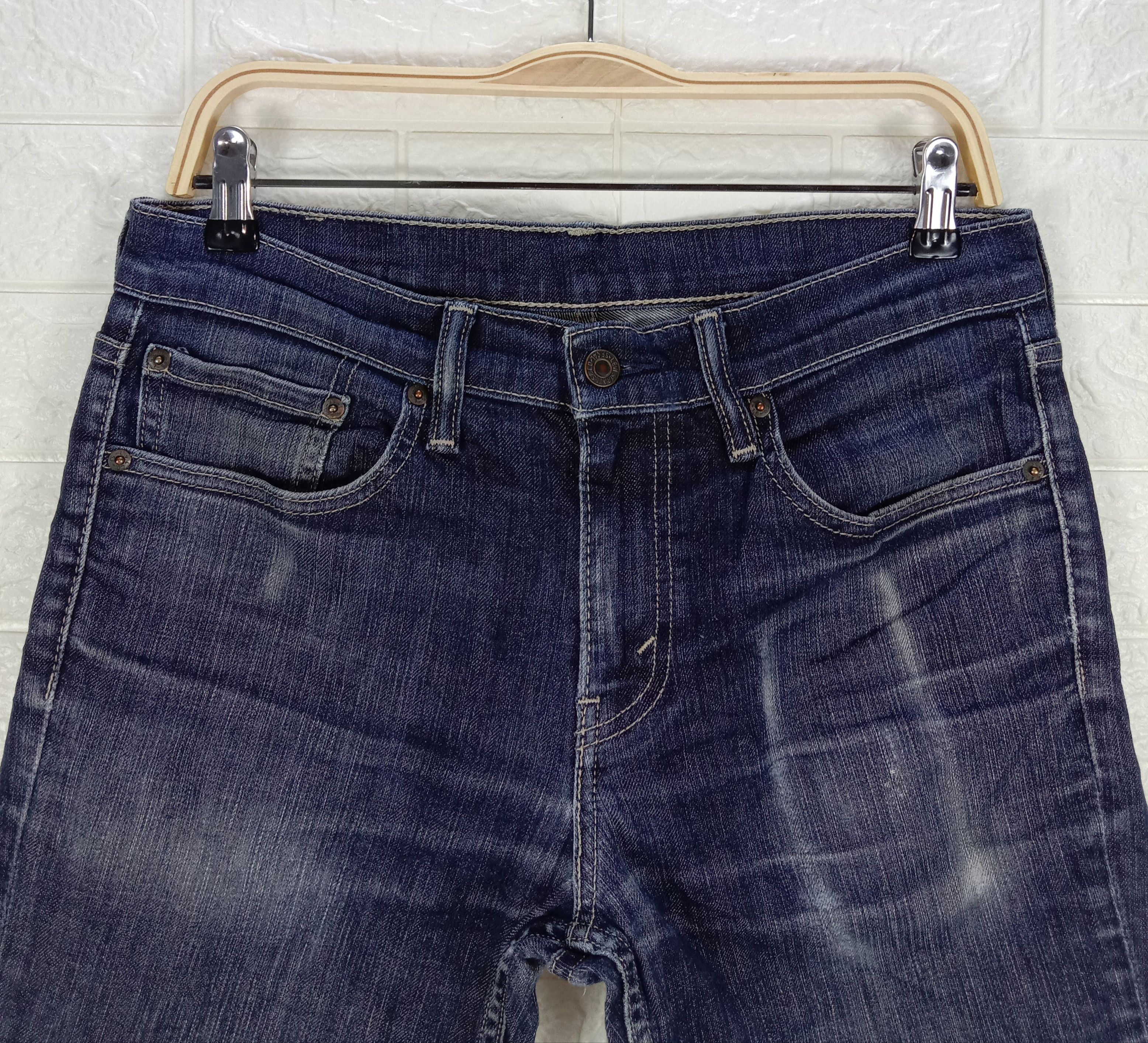 Levi's Vintage Levi's 511 Skinny Jeans Earth Tone Distressed Denim Size US 31 - 2 Thumbnail