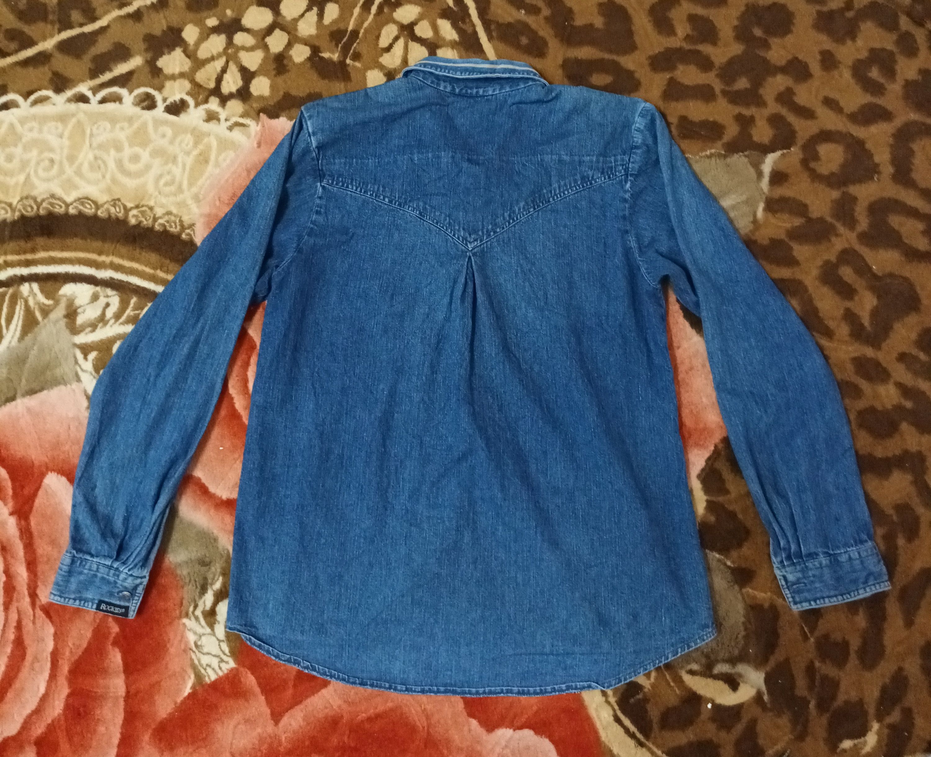 Vintage 🔥 Vintage Rockies Button Up Denim Jacket 🔥 Size US M / EU 48-50 / 2 - 2 Thumbnail