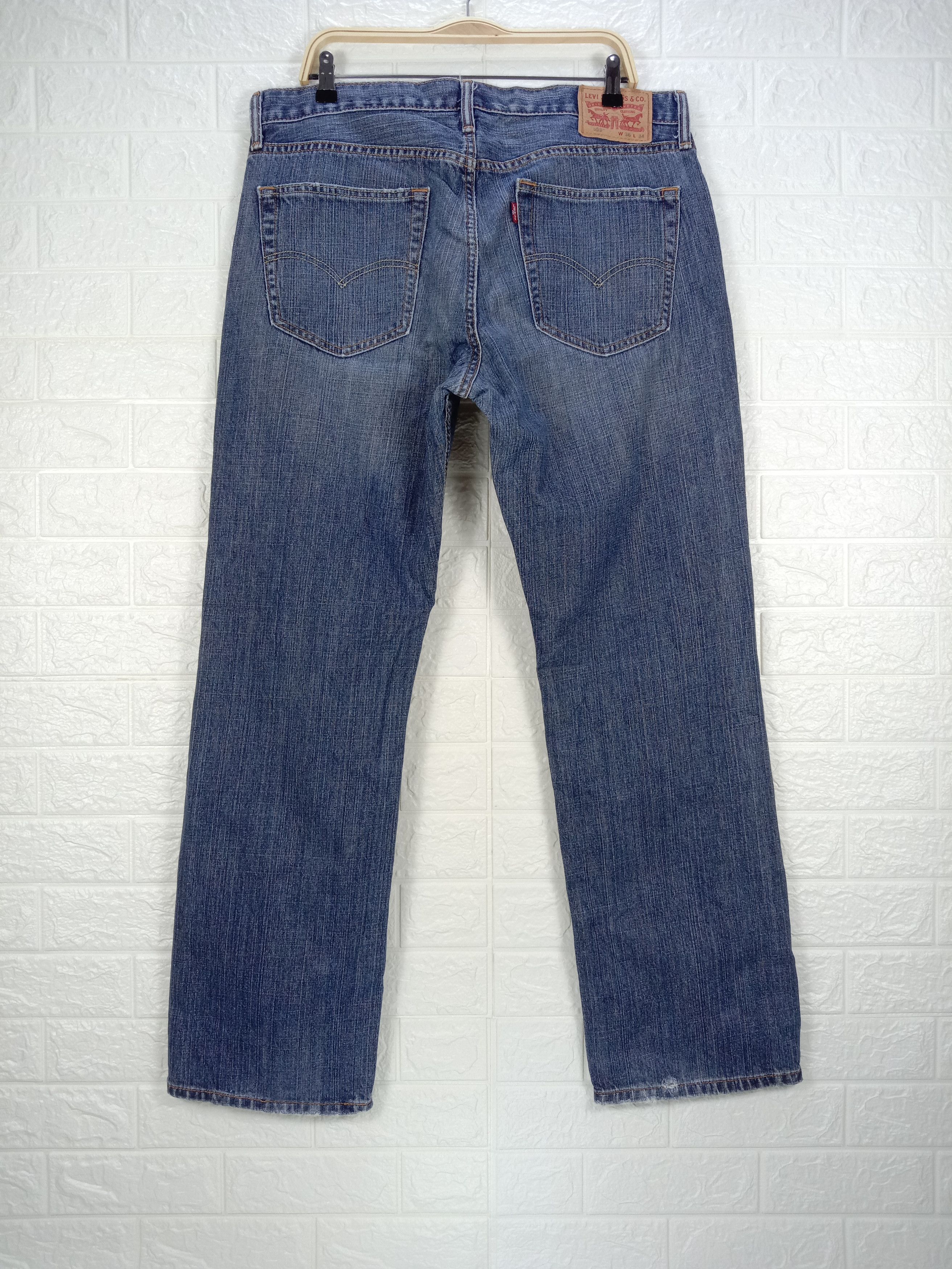 Levi's Vintage Levi's 559 Jeans Relaxed Straight Distressed Denim Size US 36 / EU 52 - 5 Thumbnail