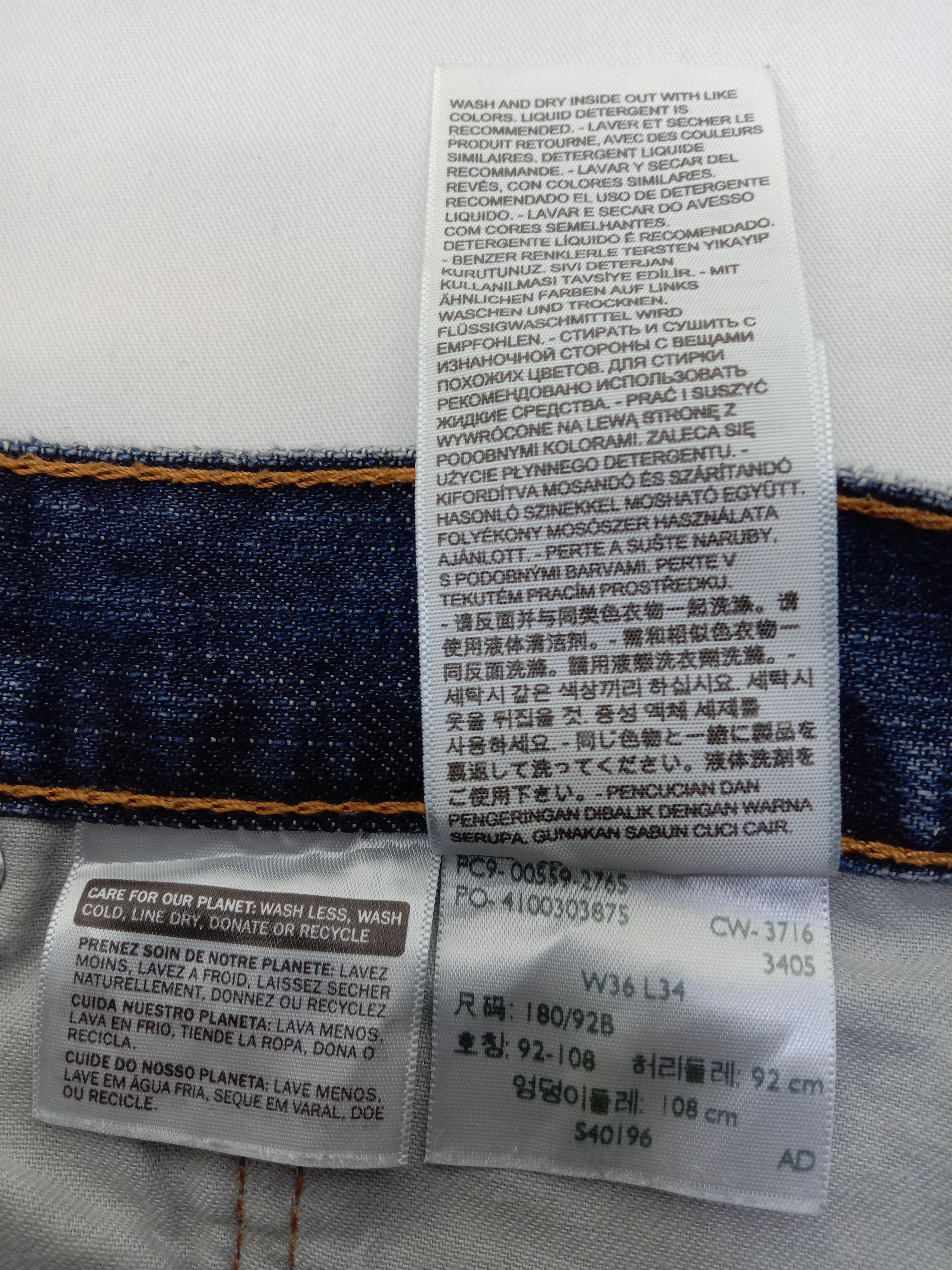 Levi's Vintage Levi's 559 Jeans Relaxed Straight Distressed Denim Size US 36 / EU 52 - 13 Thumbnail