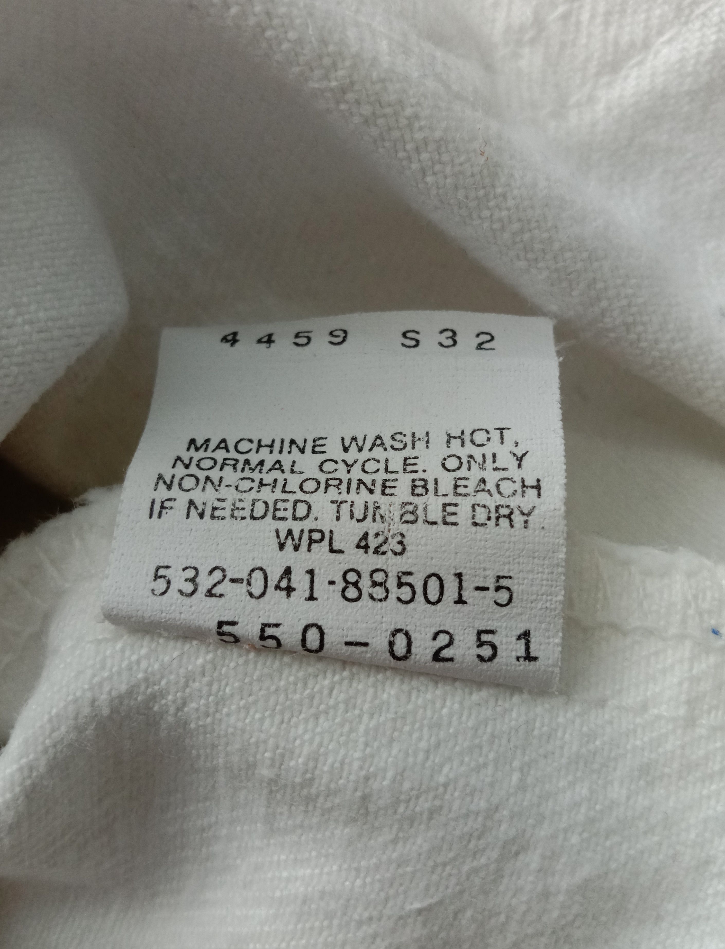 Levi's Vintage Levi's 550 Jeans Relaxed Fit White Denim Size US 33 - 14 Thumbnail