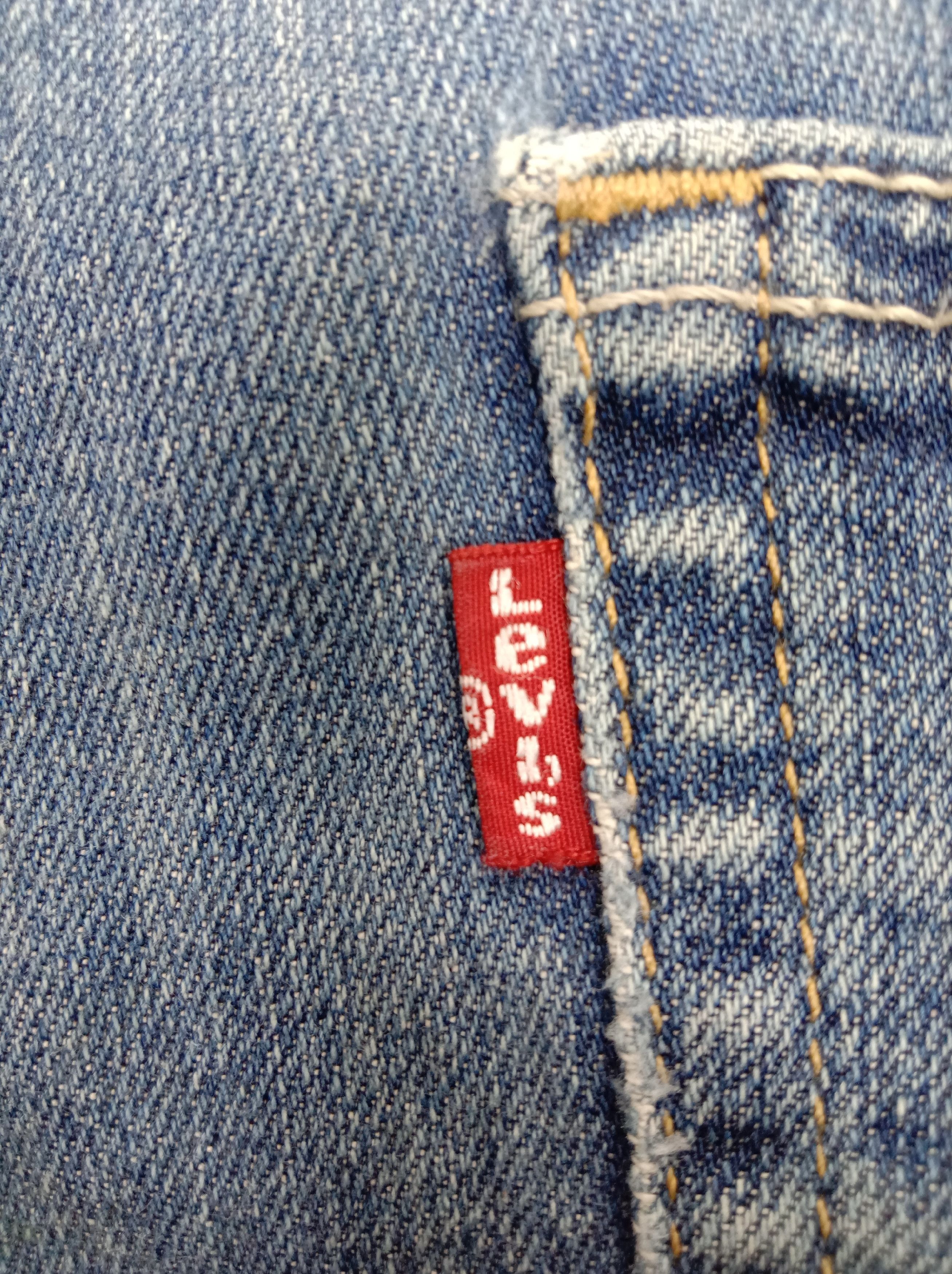 Levi's Vintage Levi’s 513 Jeans Blue Wash Distressed Denim Size US 32 / EU 48 - 14 Thumbnail