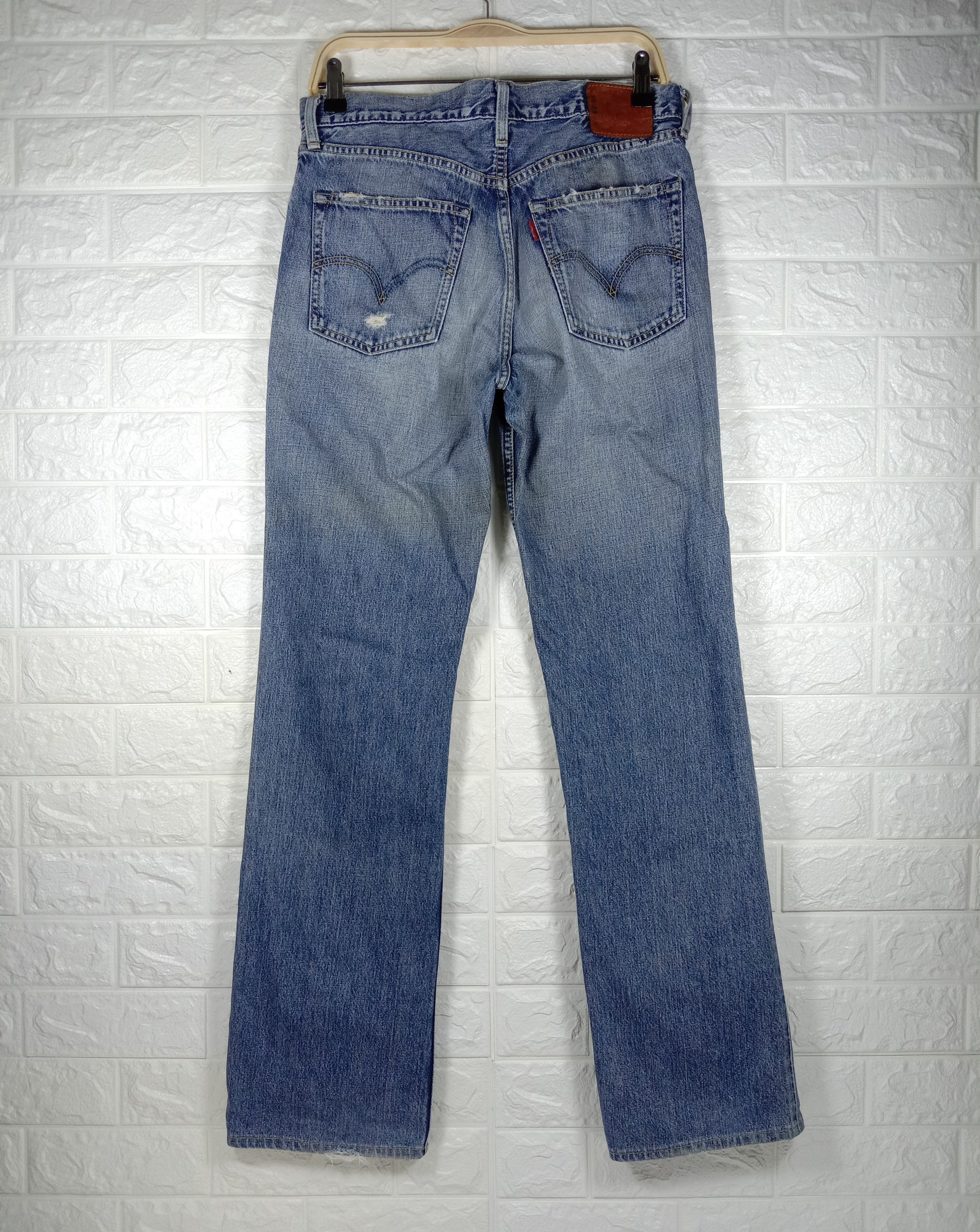 Levi's Vintage Levi’s 507 Jeans Earth Tone Distressed Denim Size US 32 / EU 48 - 5 Thumbnail
