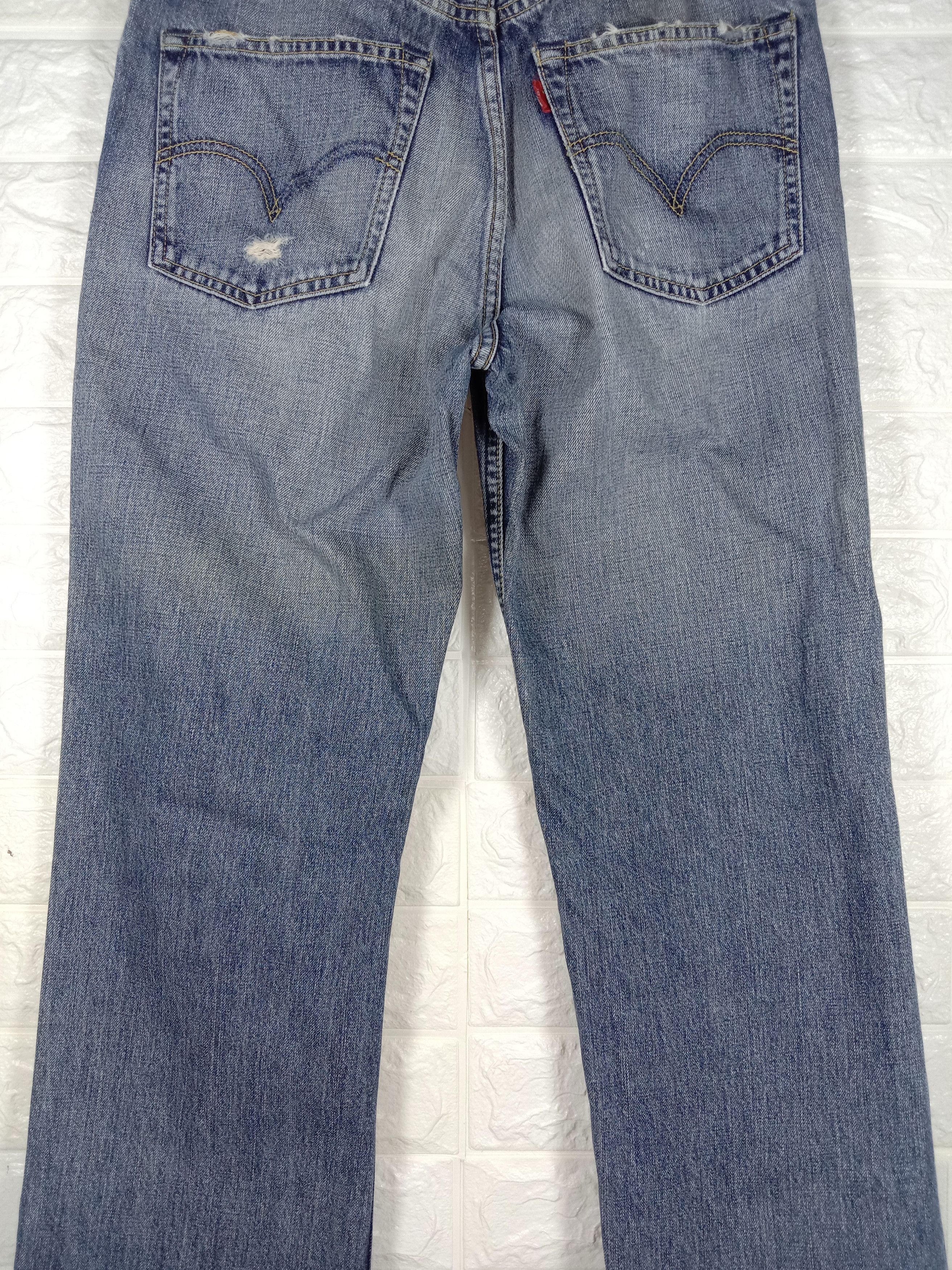 Levi's Vintage Levi’s 507 Jeans Earth Tone Distressed Denim Size US 32 / EU 48 - 7 Thumbnail