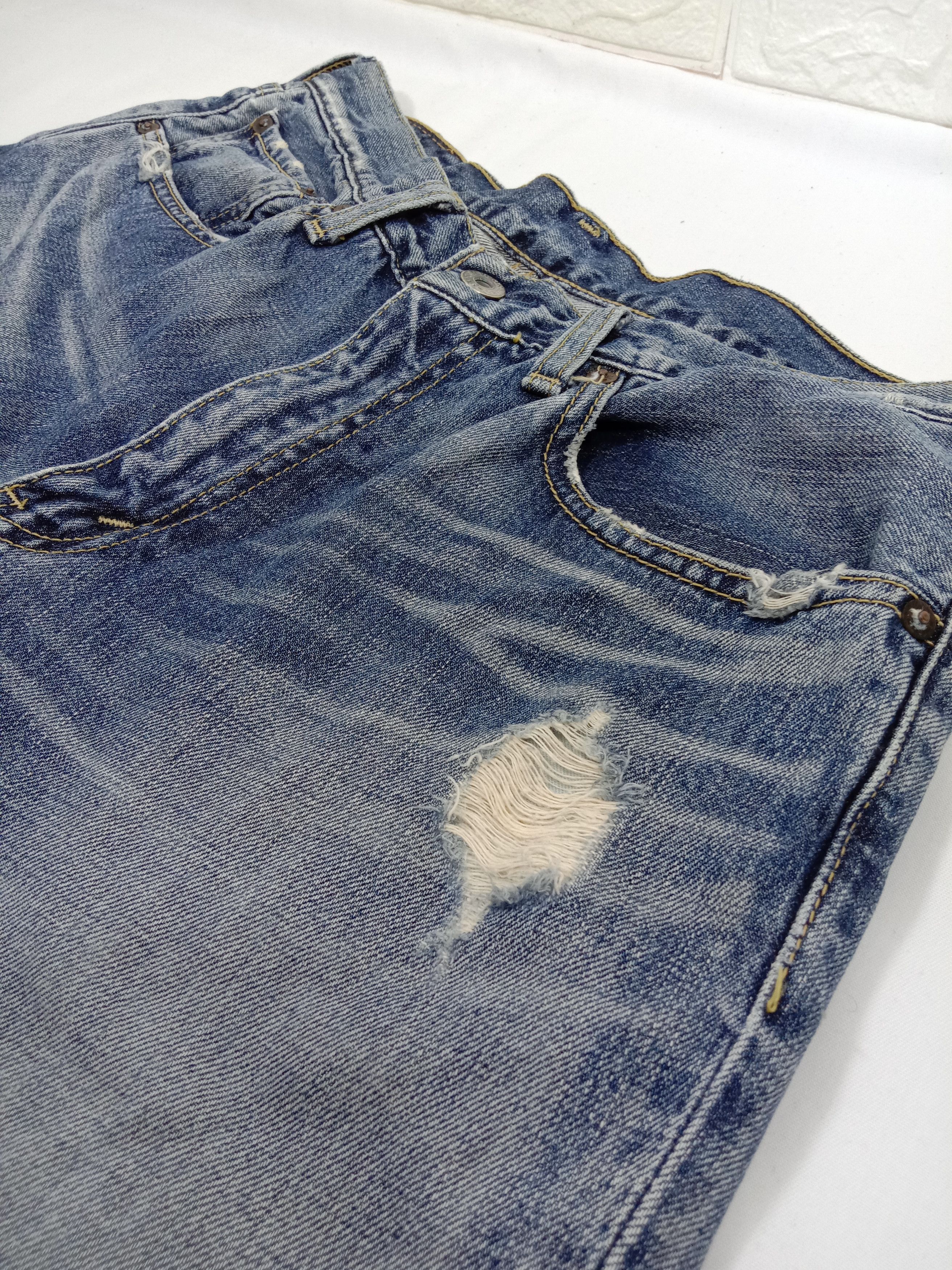 Levi's Vintage Levi’s 507 Jeans Earth Tone Distressed Denim Size US 32 / EU 48 - 10 Thumbnail