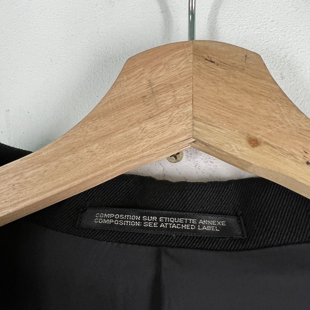 Yohji Yamamoto 🔥RUNWAY WOOL LONG JACKET DOUBLE BREAST Y’S YOHJI YAMAMOTO Size US M / EU 48-50 / 2 - 15 Thumbnail