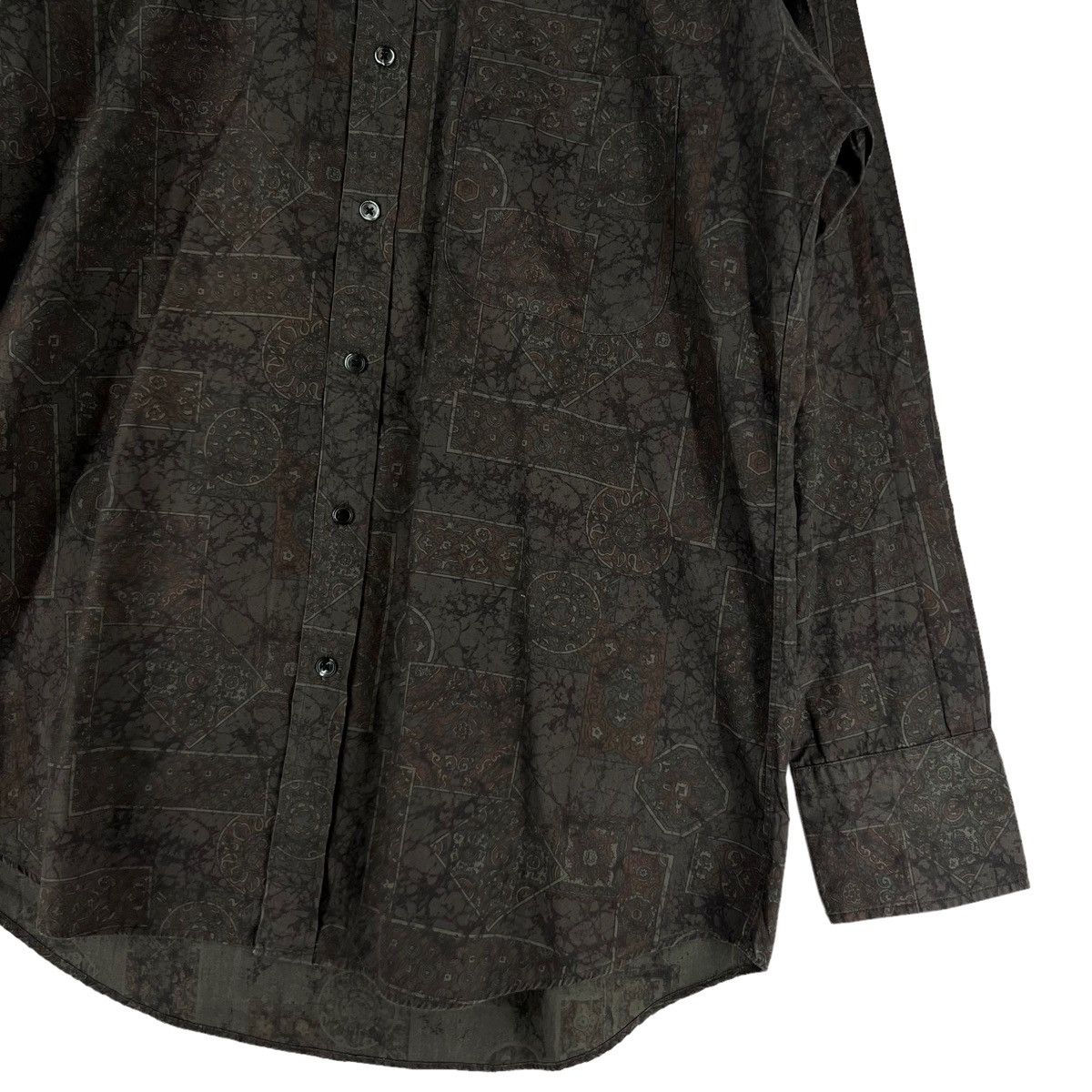 Needles VINTAGE HOGGS NEPENTHES NEEDLES SHIRT BATIK DESIGN OVERPRINT Size US M / EU 48-50 / 2 - 3 Thumbnail