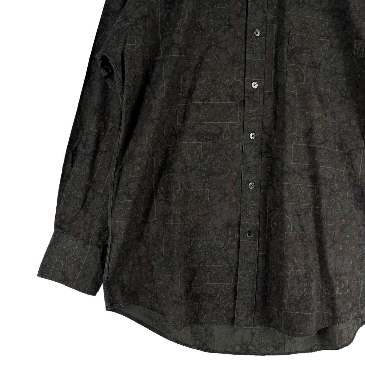 Needles VINTAGE HOGGS NEPENTHES NEEDLES SHIRT BATIK DESIGN OVERPRINT Size US M / EU 48-50 / 2 - 5 Thumbnail
