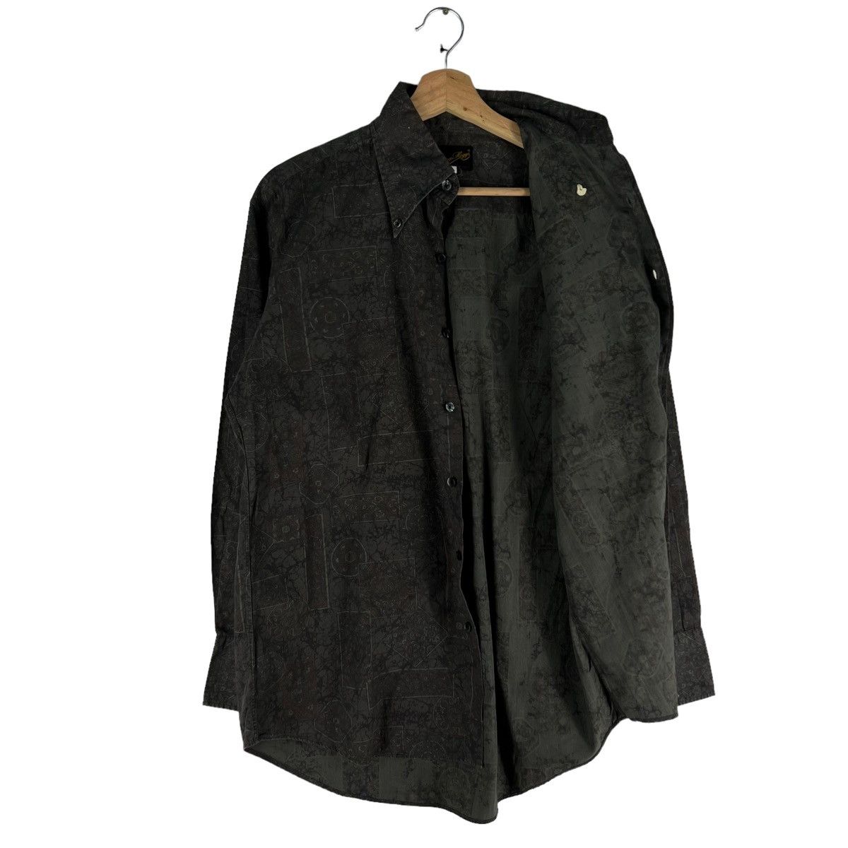 Needles VINTAGE HOGGS NEPENTHES NEEDLES SHIRT BATIK DESIGN OVERPRINT Size US M / EU 48-50 / 2 - 11 Thumbnail