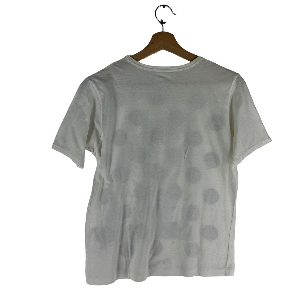 Yohji Yamamoto Y’S FOR LIVING T-SHIRT OVERPRINT BIG LOGO POLKADOT Size US S / EU 44-46 / 1 - 3 Thumbnail