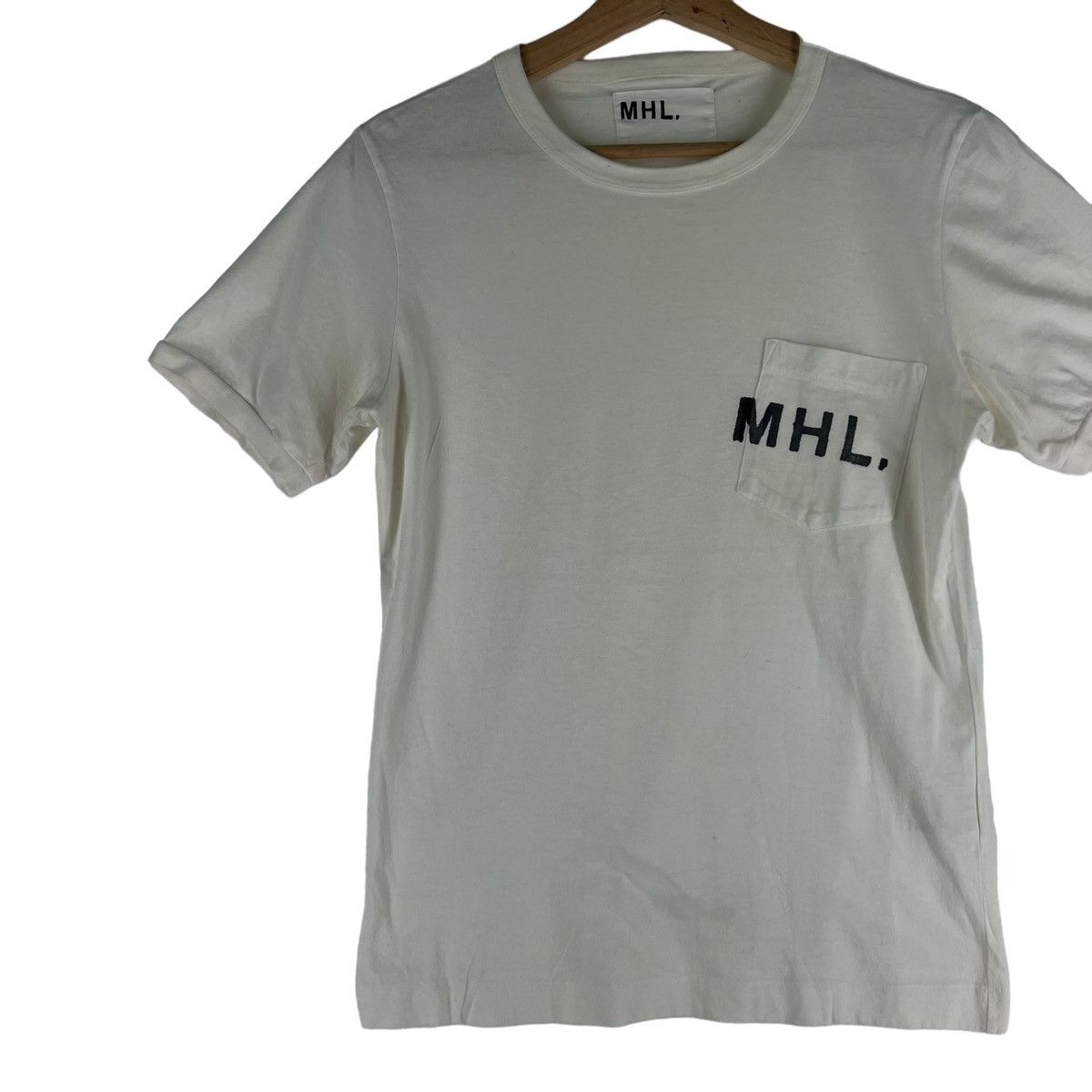 Margaret Howell RARE SINGLE POCKET TEE MHL BIG LOGO Size US S / EU 44-46 / 1 - 5 Thumbnail