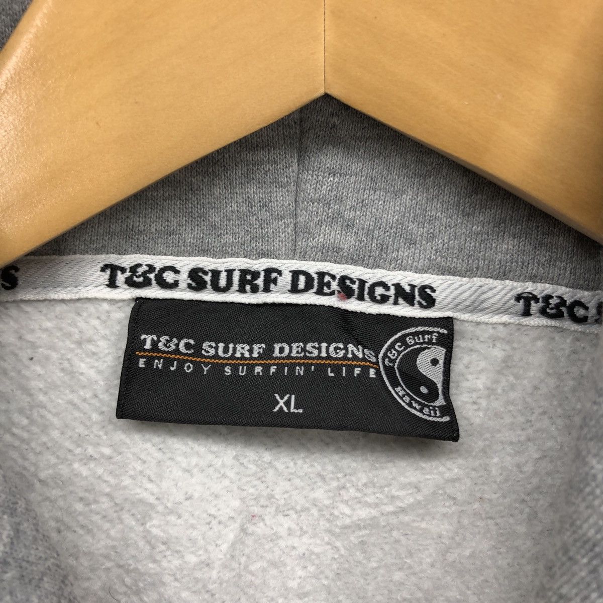 Other T&C SURF DESIGN Zipper Hoodie #1088-37 Size US L / EU 52-54 / 3 - 5 Thumbnail