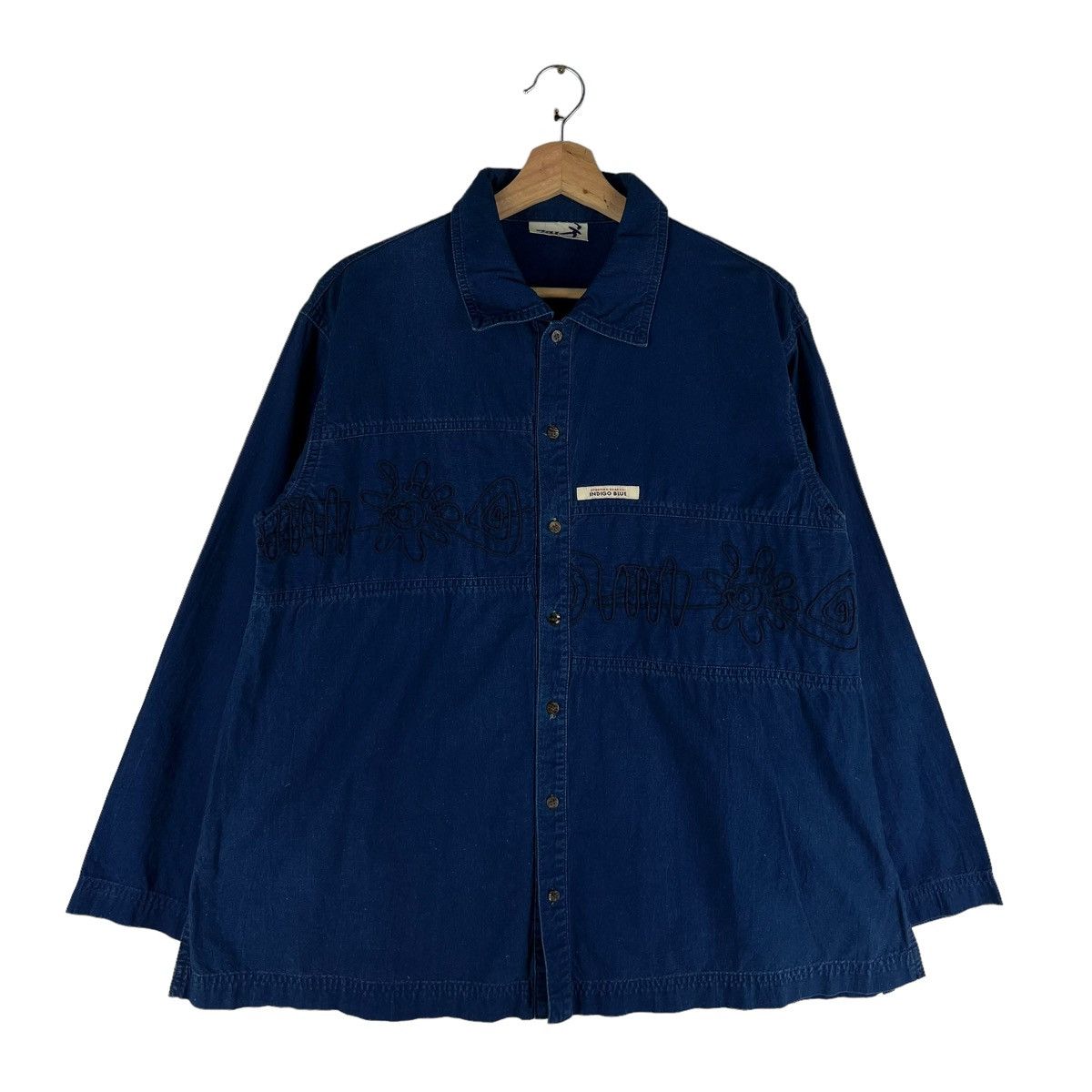 Issey Miyake RARE BLUE INDIGO ISSEY MIYAKE HAI SPORTING GEAR CHORE JACKET Size US M / EU 48-50 / 2 - 1 Thumbnail