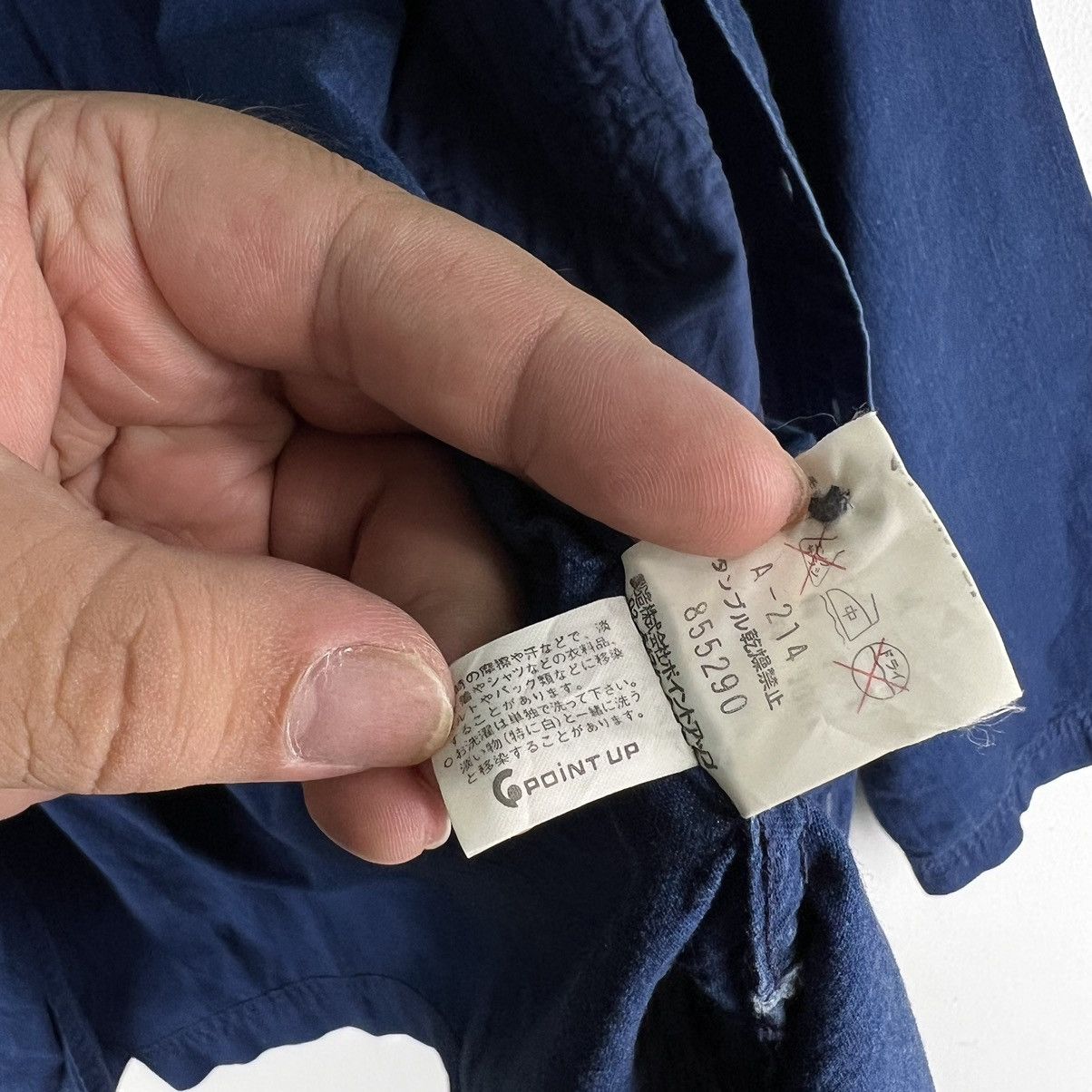 Issey Miyake RARE BLUE INDIGO ISSEY MIYAKE HAI SPORTING GEAR CHORE JACKET Size US M / EU 48-50 / 2 - 14 Thumbnail