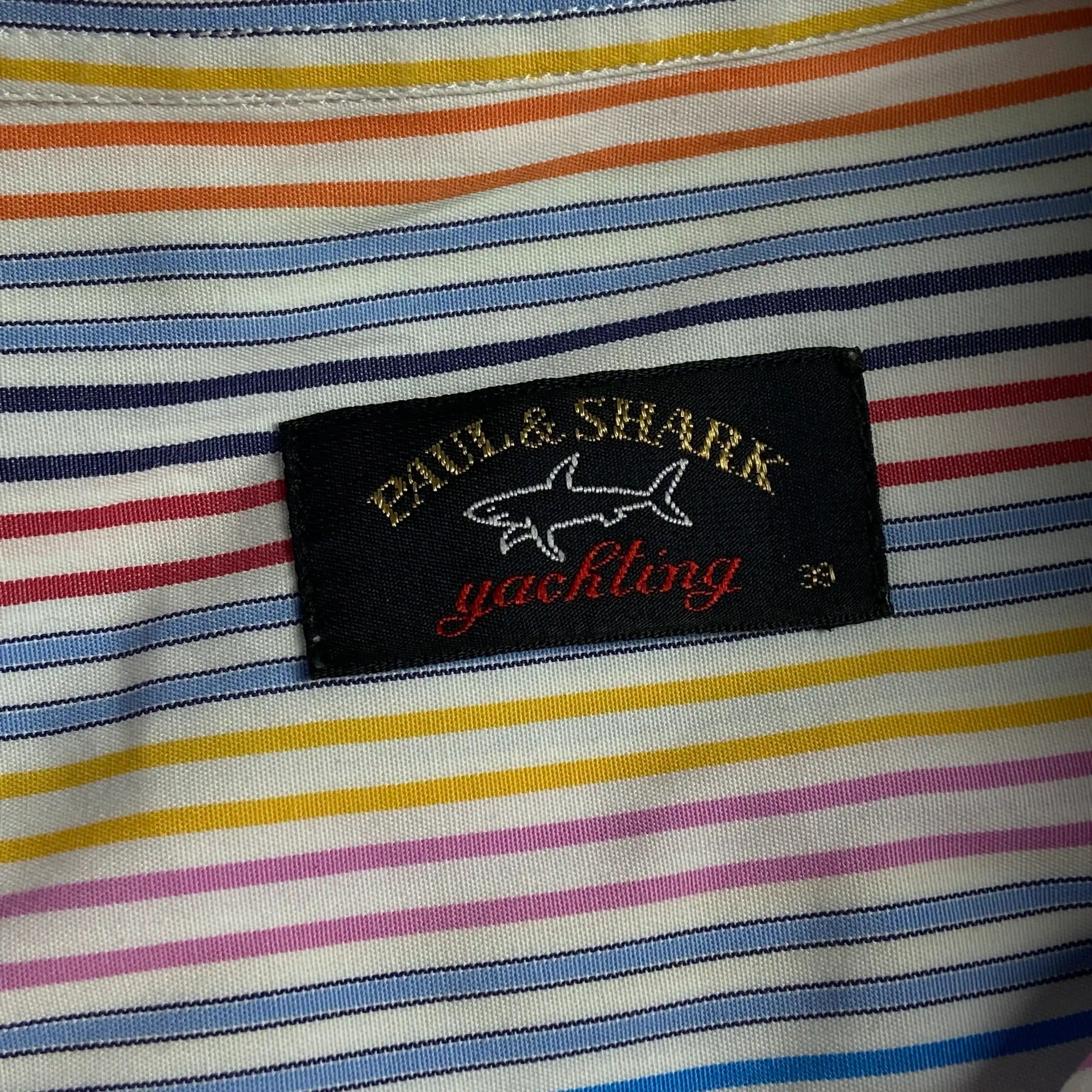 Paul & Shark Mens Shirt Long Sleeve Paul Shark Size 39 Size US L / EU 52-54 / 3 - 4 Thumbnail