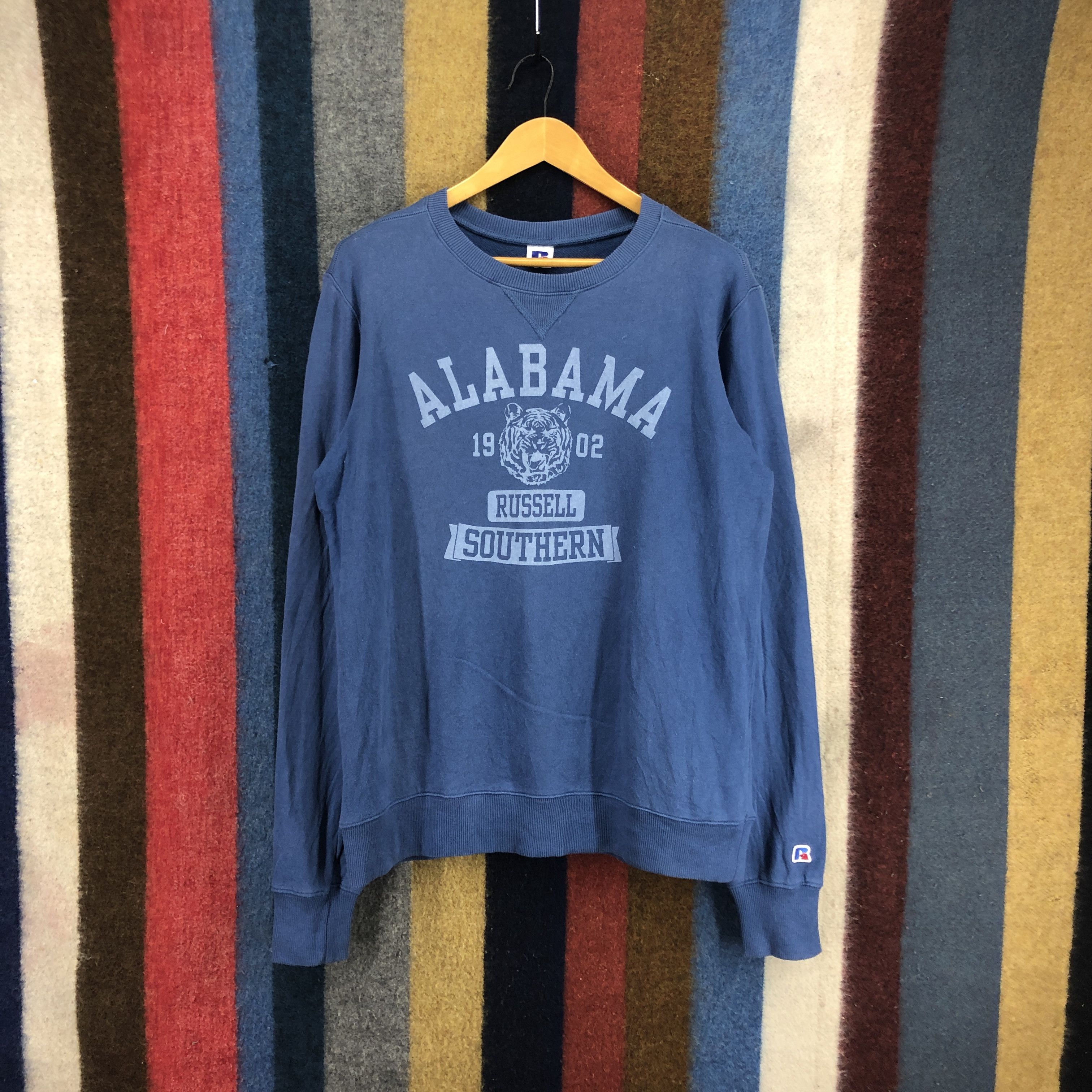 Russell Athletic RUSSELL ATHLETIC ALABAMA Crew Neck Sweatshirt #2733-99 Size US M / EU 48-50 / 2 - 1 Thumbnail