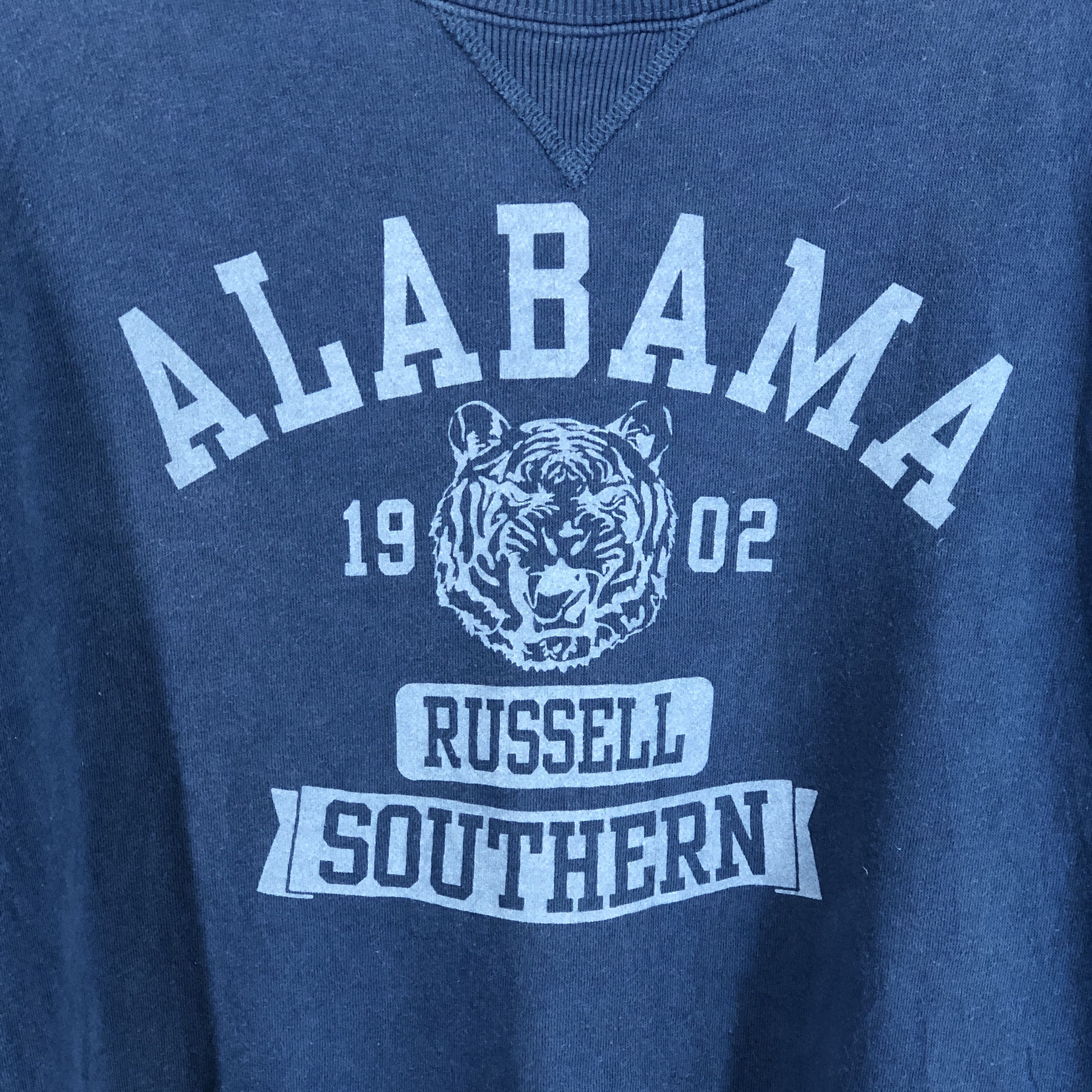 Russell Athletic RUSSELL ATHLETIC ALABAMA Crew Neck Sweatshirt #2733-99 Size US M / EU 48-50 / 2 - 3 Thumbnail