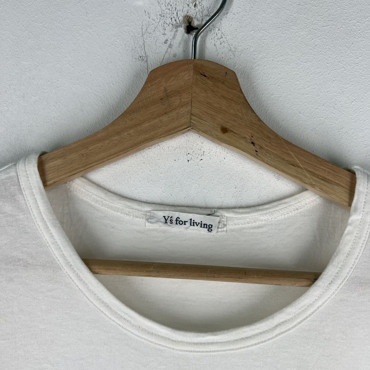 Yohji Yamamoto Y’S FOR LIVING YOHJI YAMAMOTO TEE BIG LOGO SWAN Size US M / EU 48-50 / 2 - 6 Thumbnail