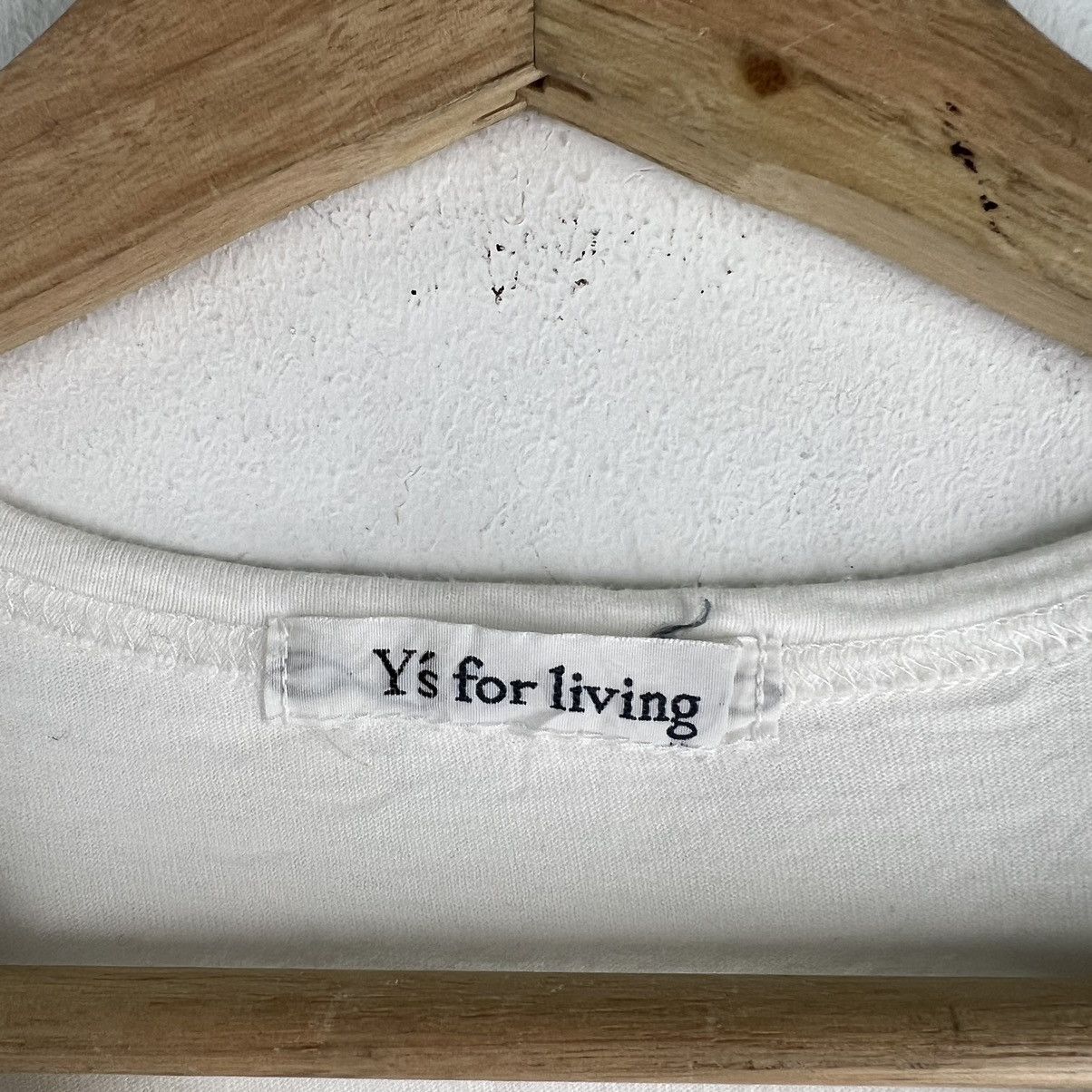 Yohji Yamamoto Y’S FOR LIVING YOHJI YAMAMOTO TEE BIG LOGO SWAN Size US M / EU 48-50 / 2 - 7 Thumbnail
