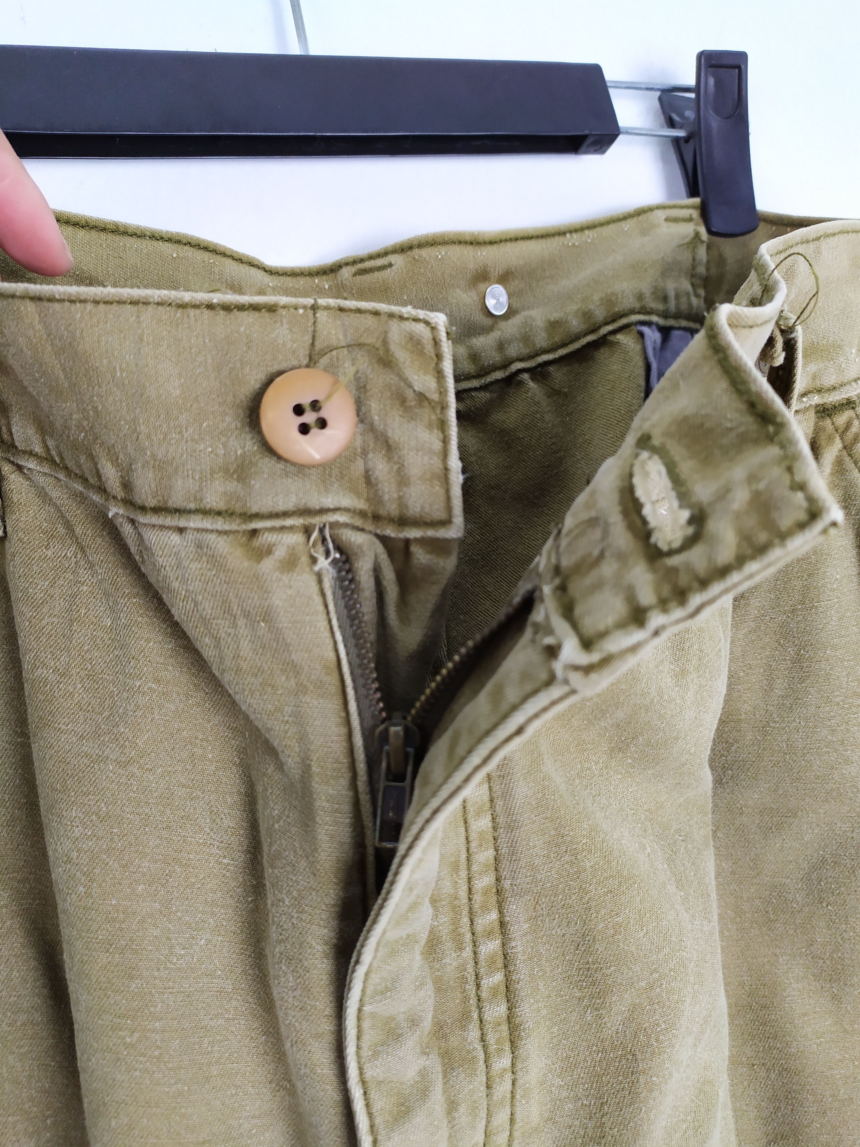 Japanese Brand VINTAGE DOG HOUSE FADED BAGGY CARGO PANTS Size US 32 / EU 48 - 11 Thumbnail