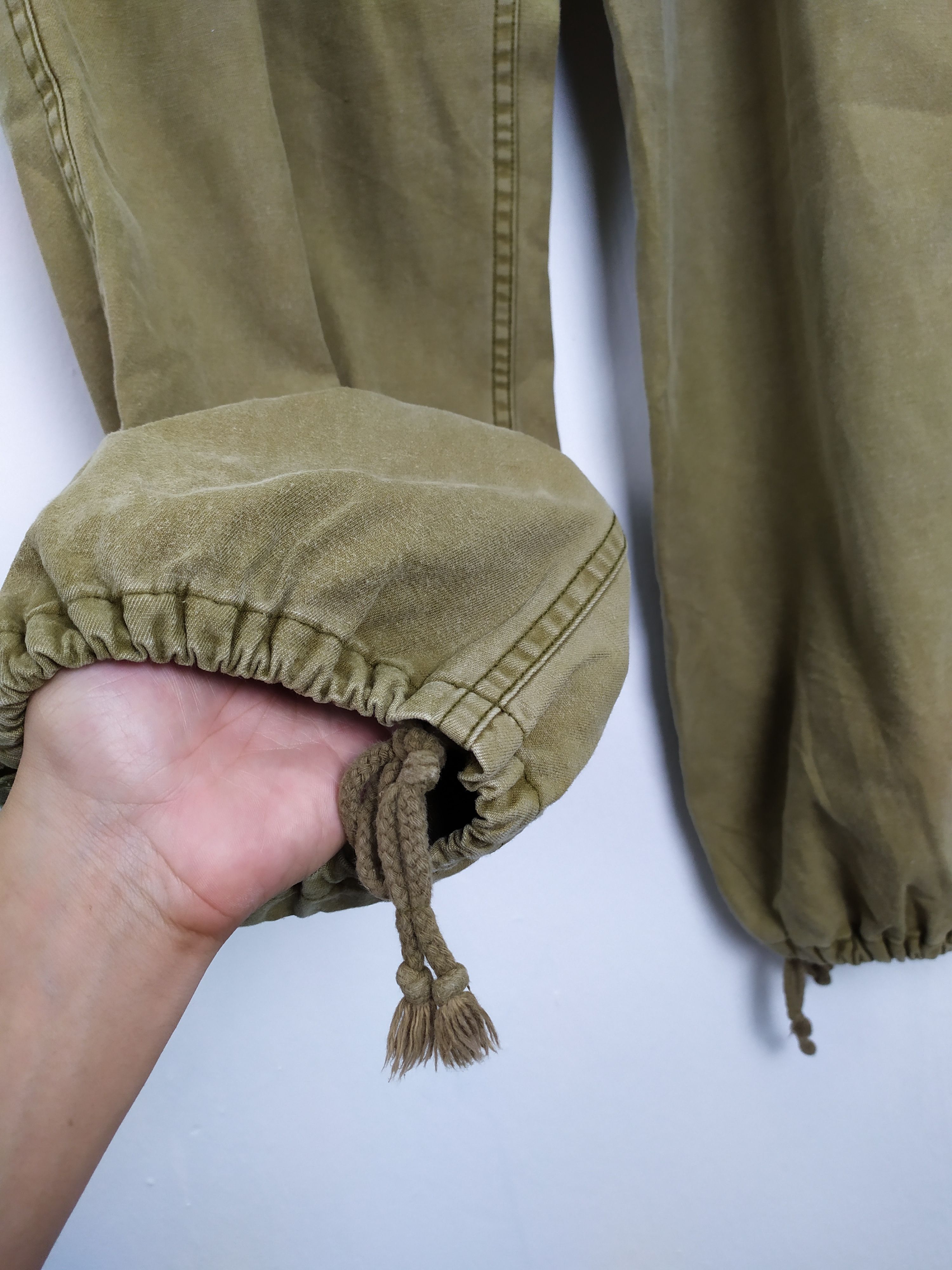 Japanese Brand VINTAGE DOG HOUSE FADED BAGGY CARGO PANTS Size US 32 / EU 48 - 9 Thumbnail