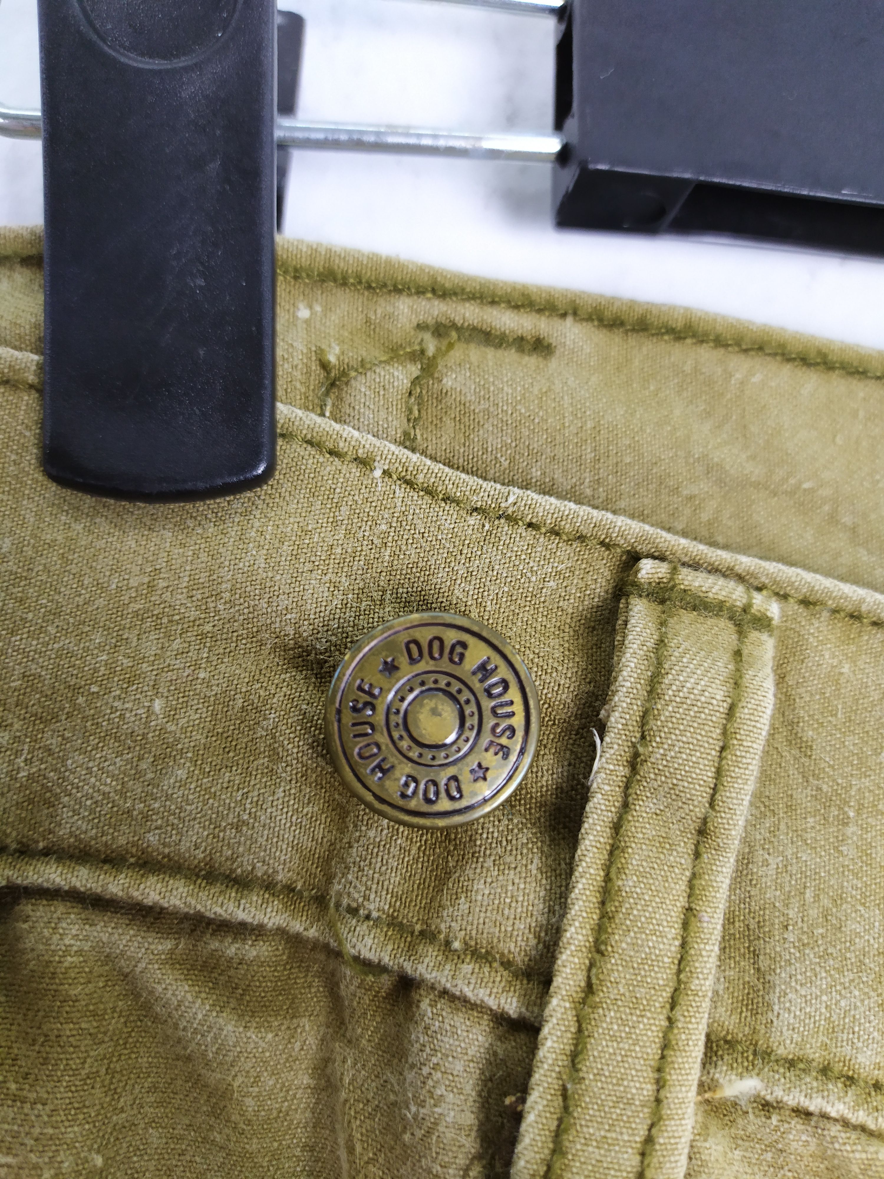 Japanese Brand VINTAGE DOG HOUSE FADED BAGGY CARGO PANTS Size US 32 / EU 48 - 5 Thumbnail
