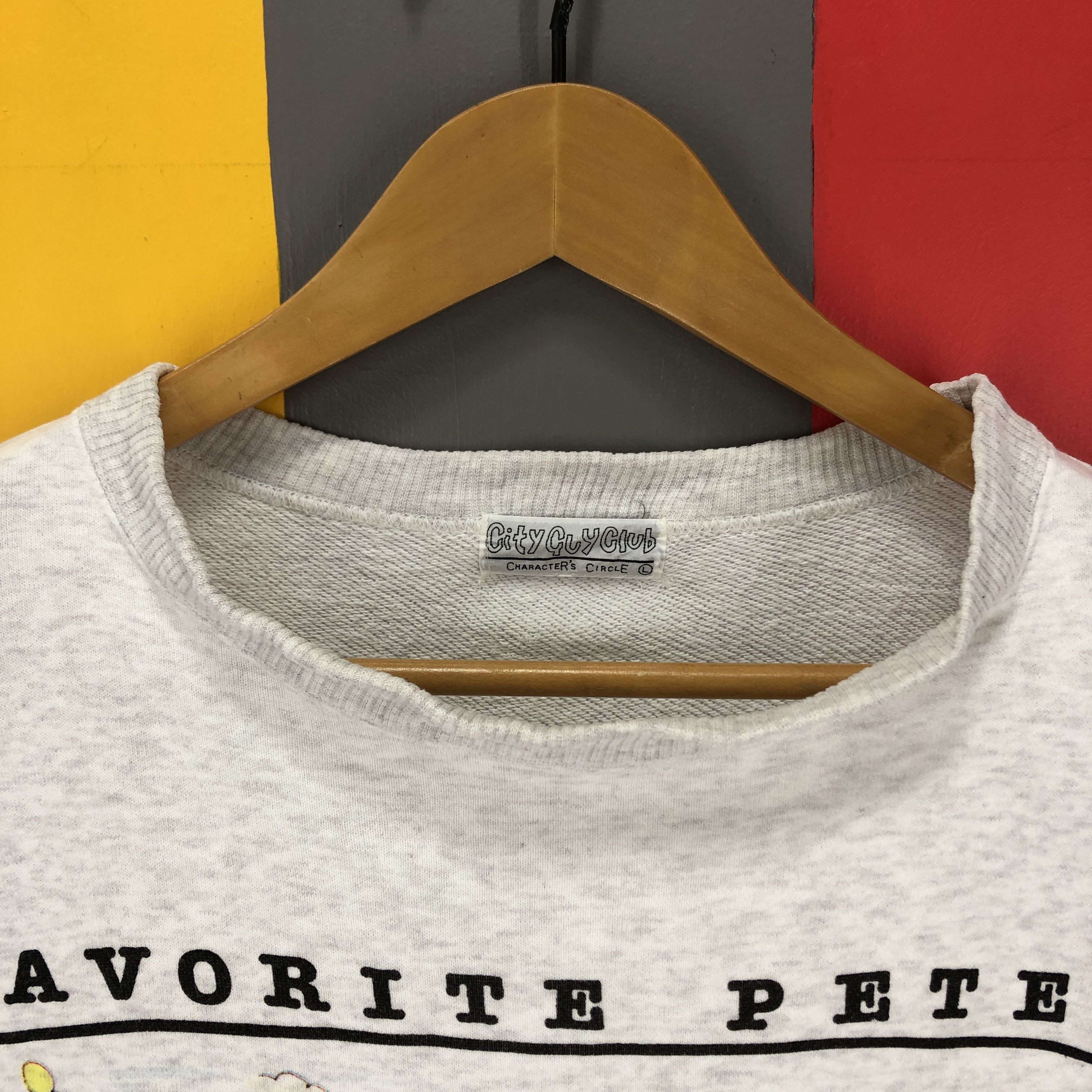 Vintage Vtg CITY GUY CLUB Favorite Peter Place Sweatshirt #1000/AJ Size US M / EU 48-50 / 2 - 5 Thumbnail