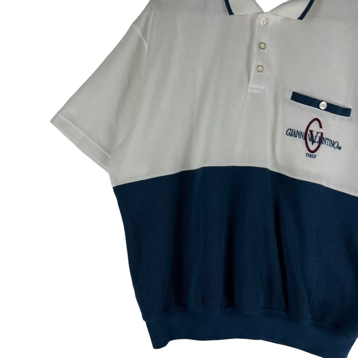 Japanese Brand VINTAGE SWEATSHIRT GIANNI VALENTINO ITALY EMBROIDERY BIGLOGO Size US L / EU 52-54 / 3 - 3 Thumbnail