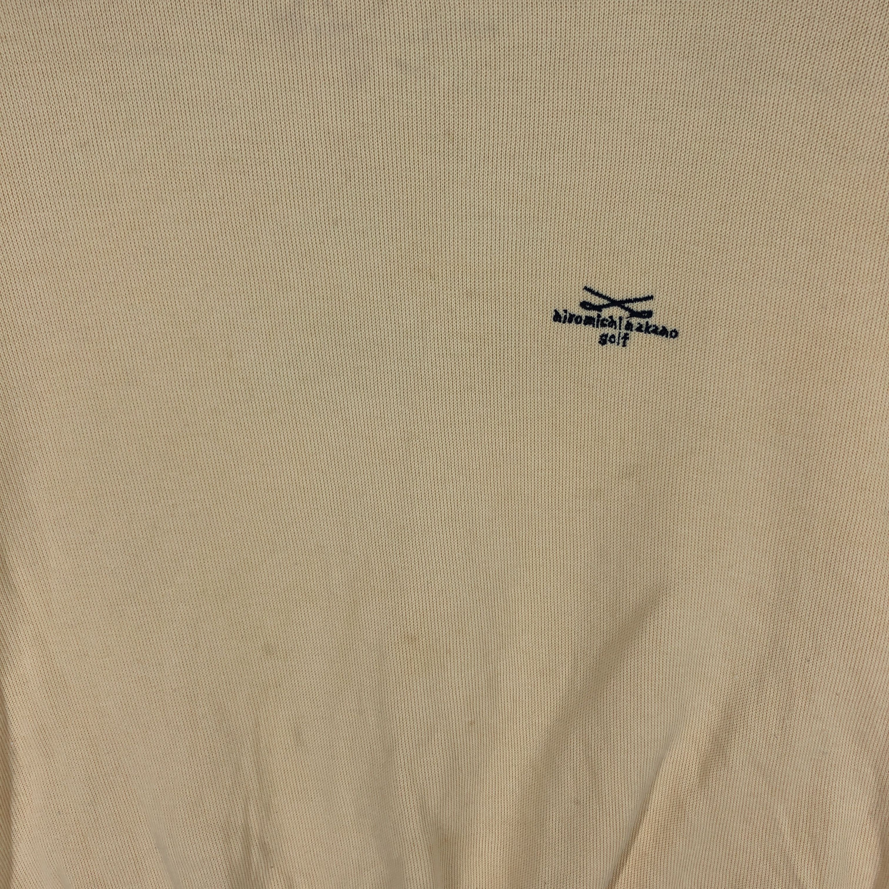 Japanese Brand HIROMICHI NAKANO GOLF Crew Neck Sweatshirt #2522-89 Size US S / EU 44-46 / 1 - 5 Thumbnail