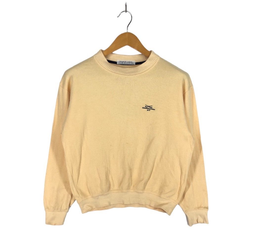 Japanese Brand HIROMICHI NAKANO GOLF Crew Neck Sweatshirt #2522-89 Size US S / EU 44-46 / 1 - 3 Thumbnail