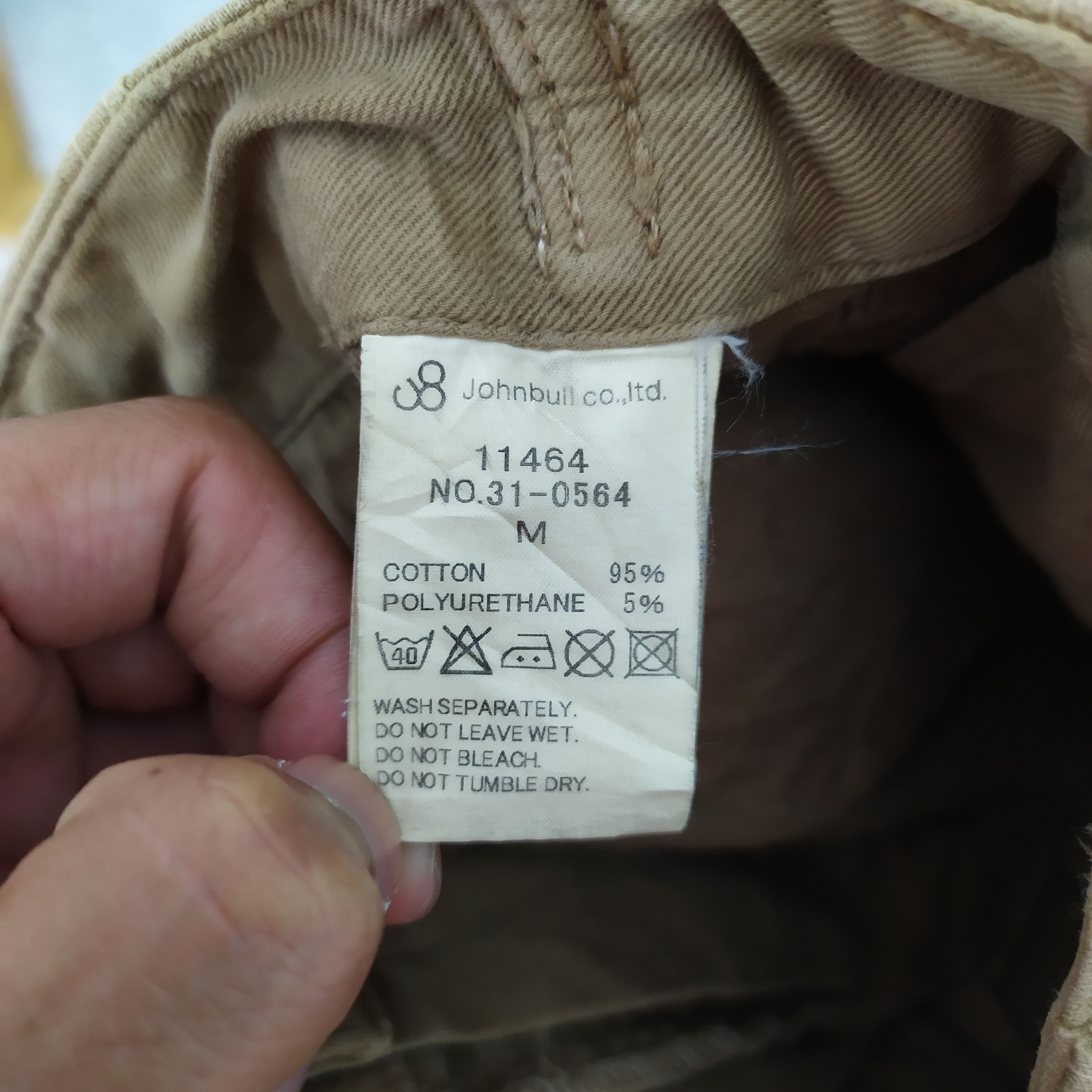 Johnbull VINTAGE JOHN BULL FADED CARGO PANTS Size US 30 / EU 46 - 18 Thumbnail