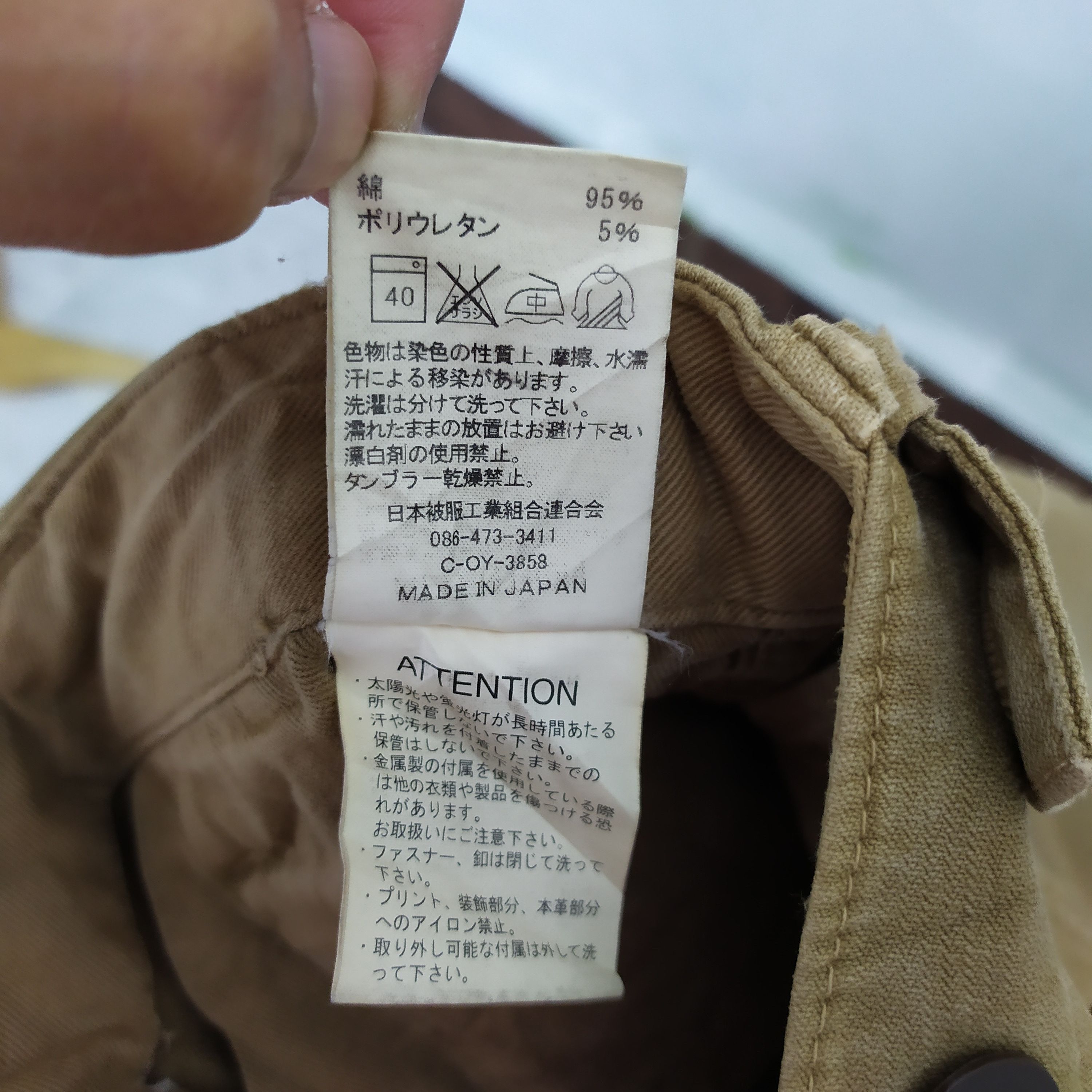 Johnbull VINTAGE JOHN BULL FADED CARGO PANTS Size US 30 / EU 46 - 17 Thumbnail