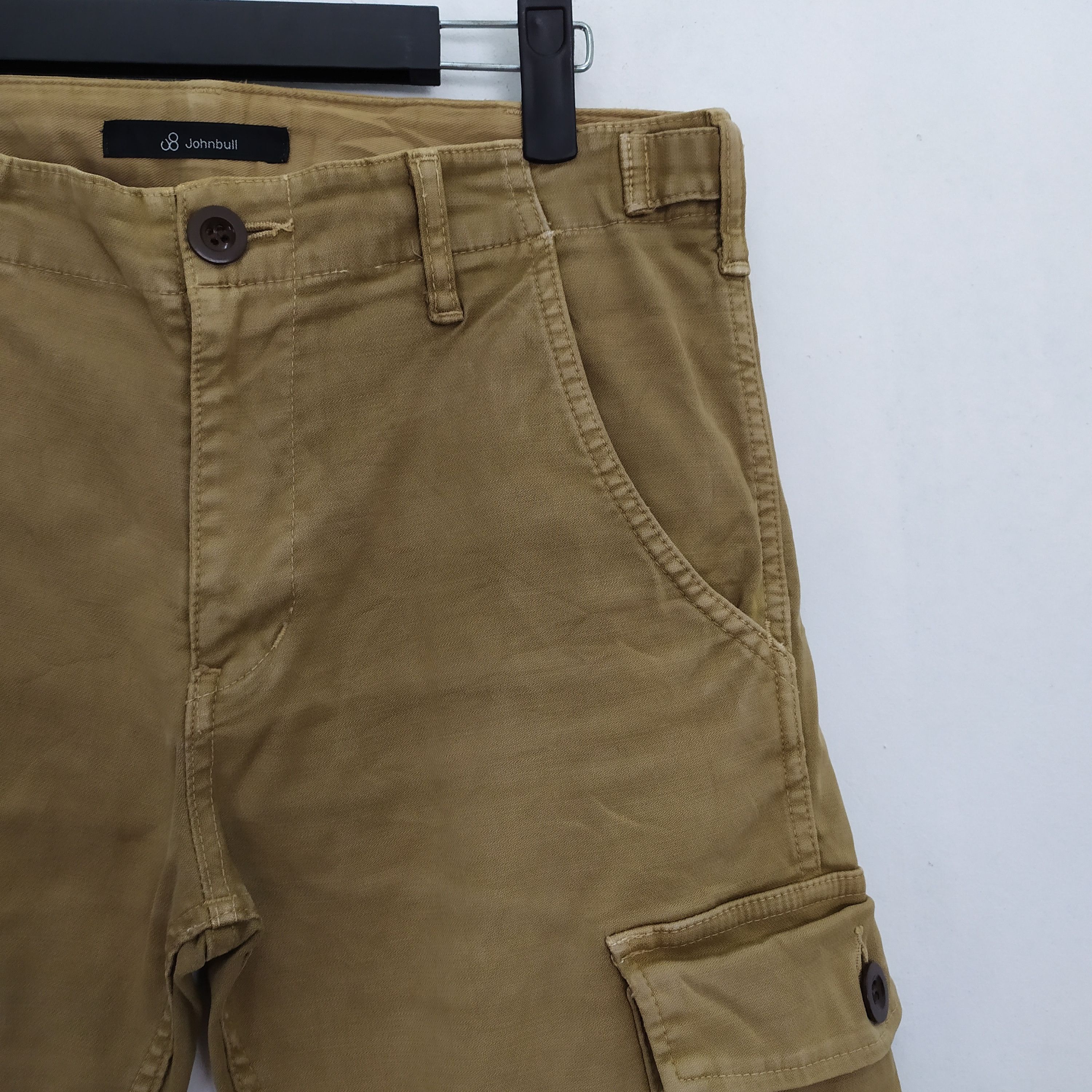 Johnbull VINTAGE JOHN BULL FADED CARGO PANTS Size US 30 / EU 46 - 3 Thumbnail