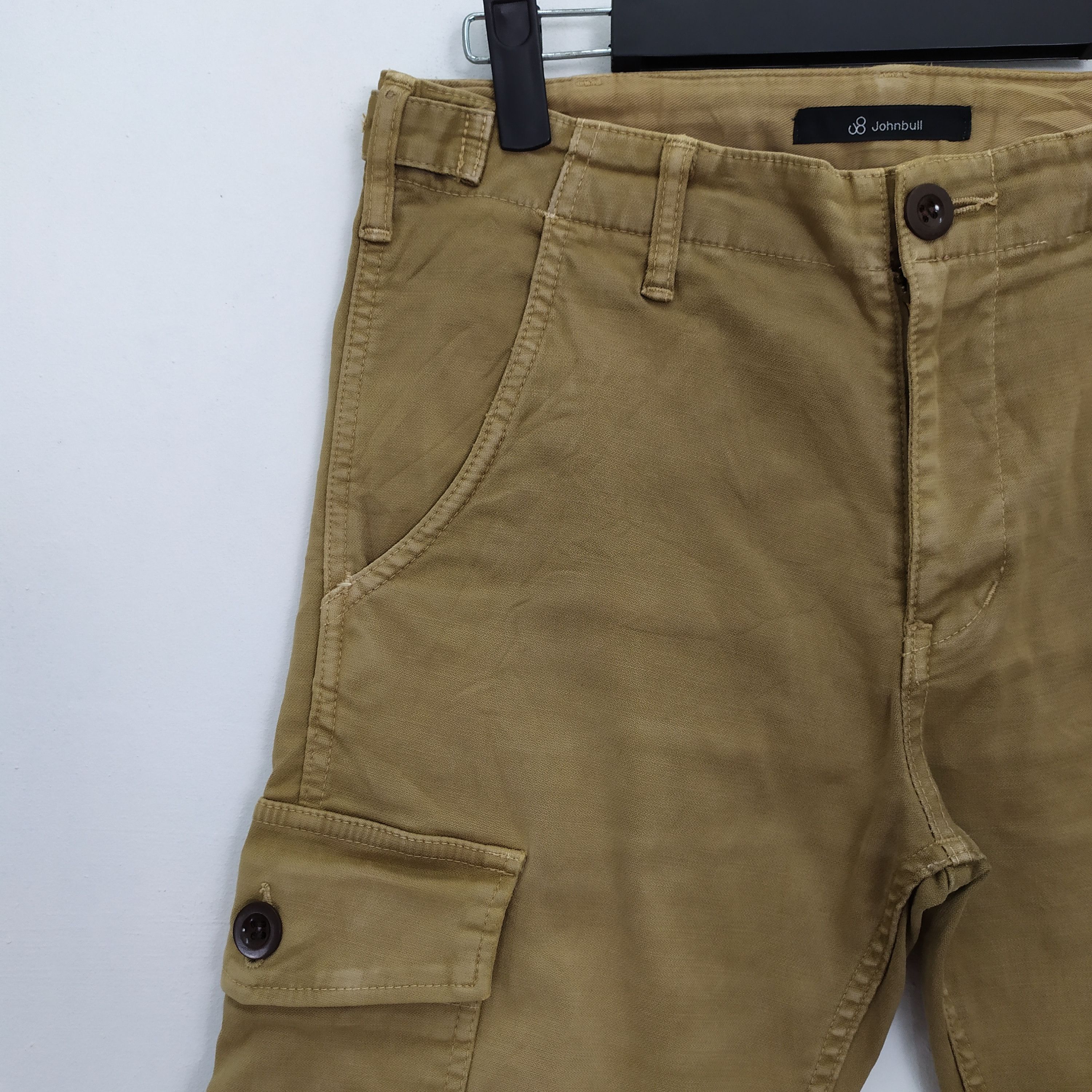 Johnbull VINTAGE JOHN BULL FADED CARGO PANTS Size US 30 / EU 46 - 4 Thumbnail